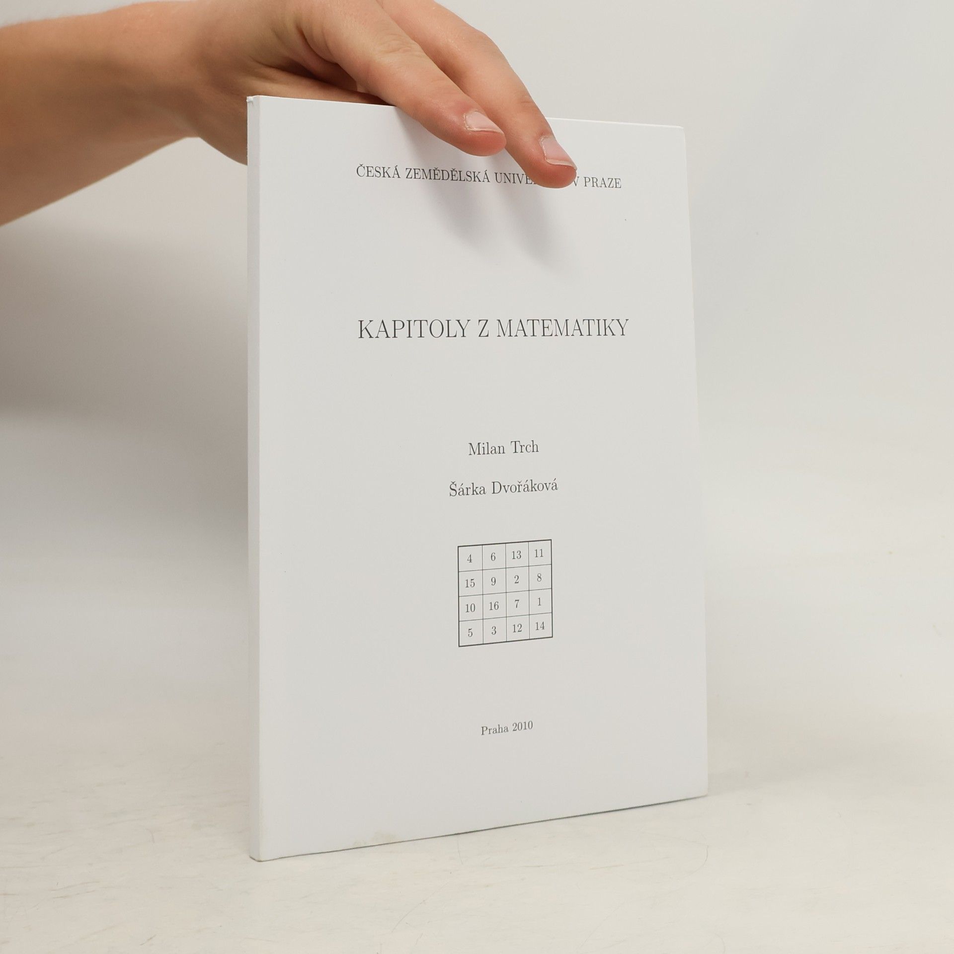 Milan Trch Kapitoly z matematiky