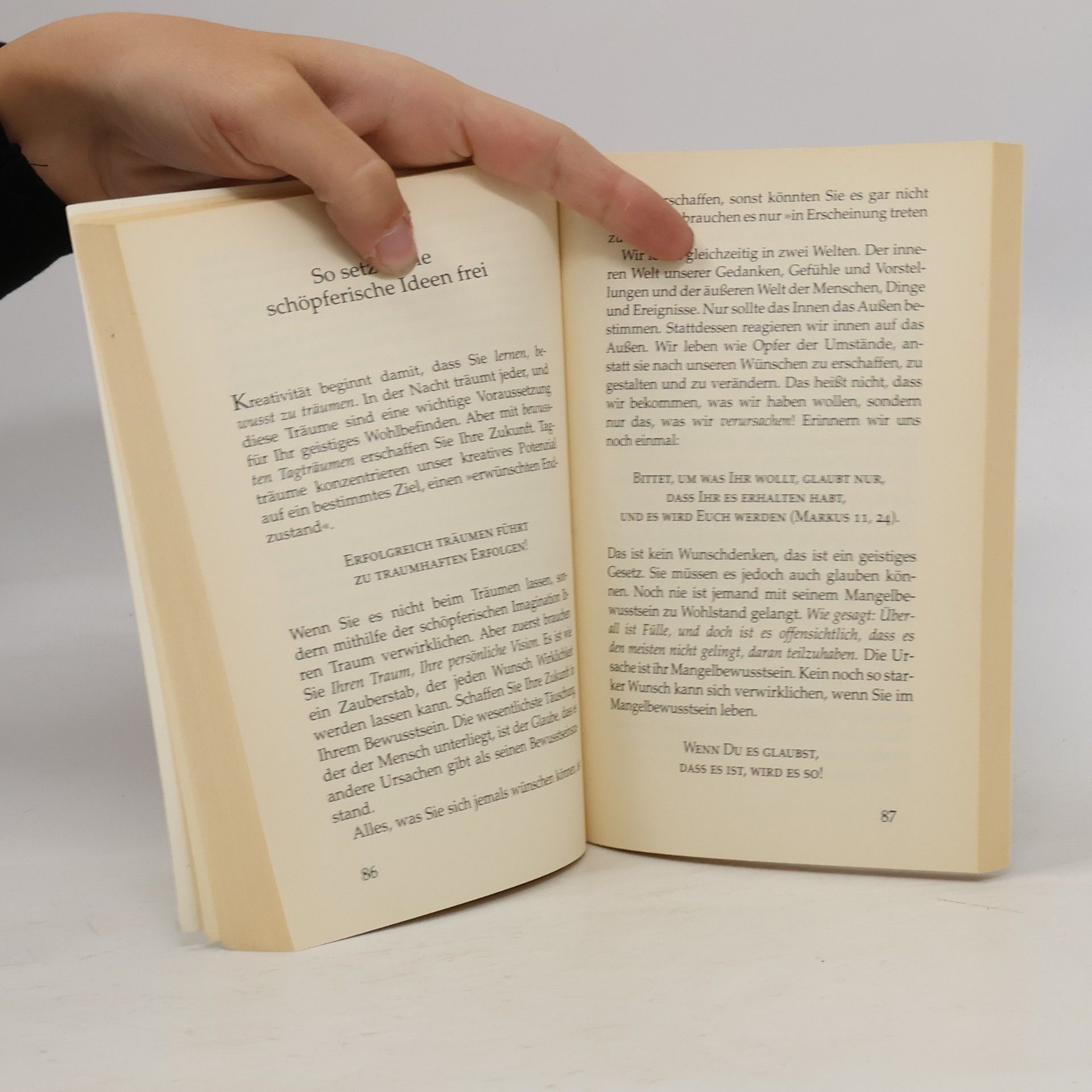 Kurt Tepperwein Wunder vollbringen durch schöpferische Imagination
