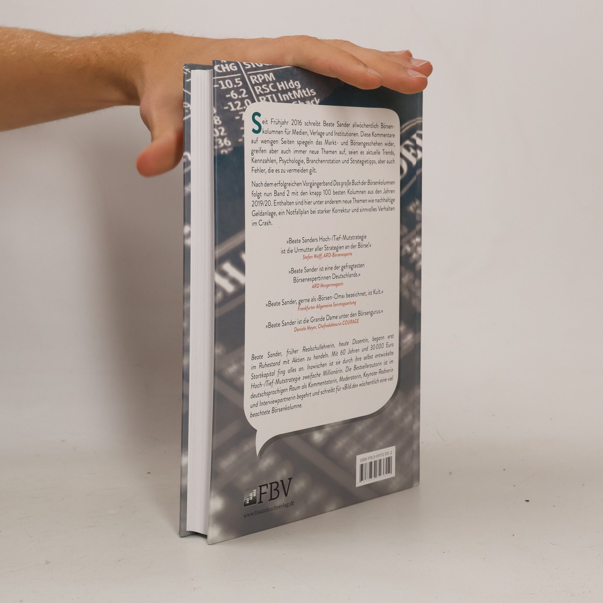 Beate Sander Das neue große Buch der Börsenkolumnen