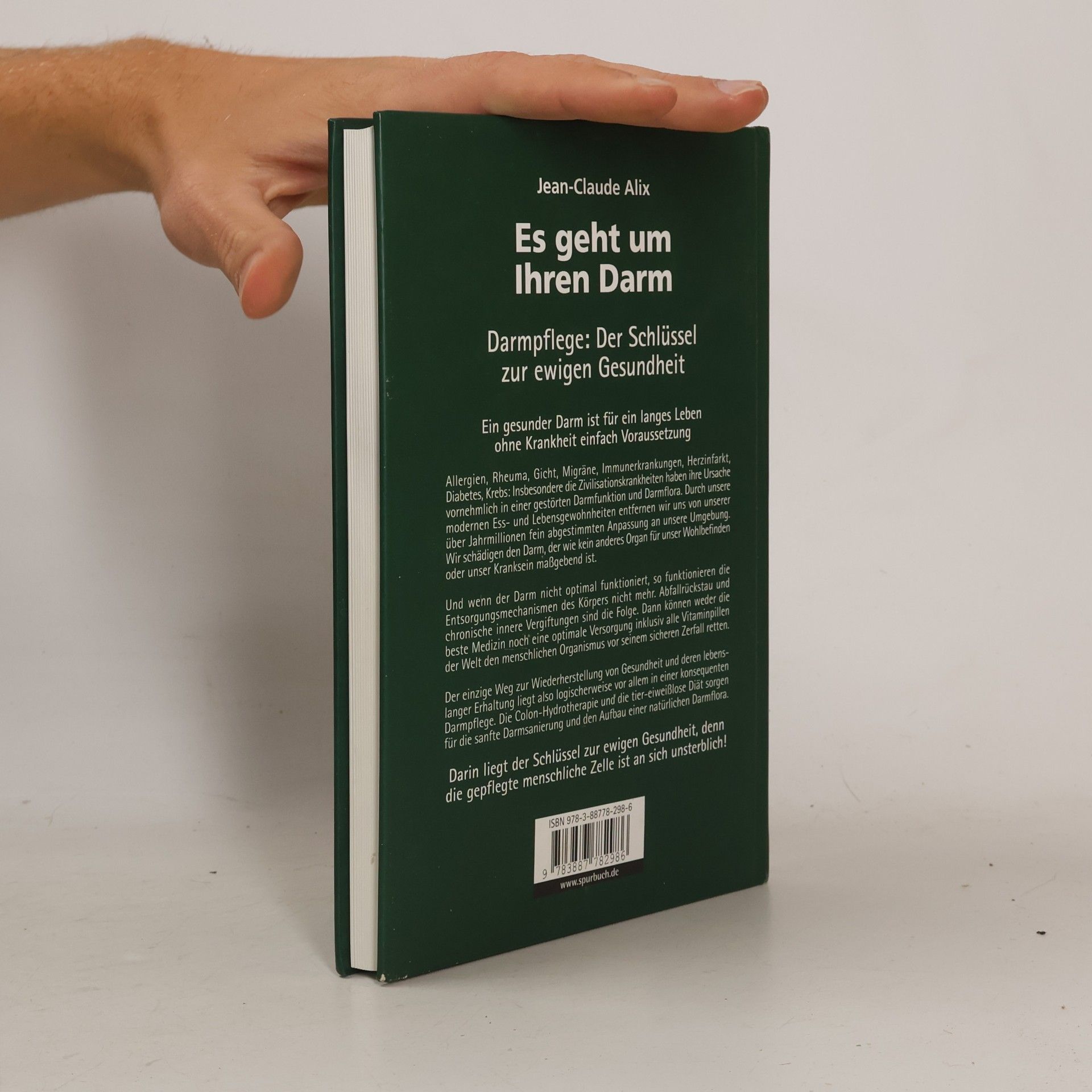Jean-Claude Alix Es geht um Ihren Darm