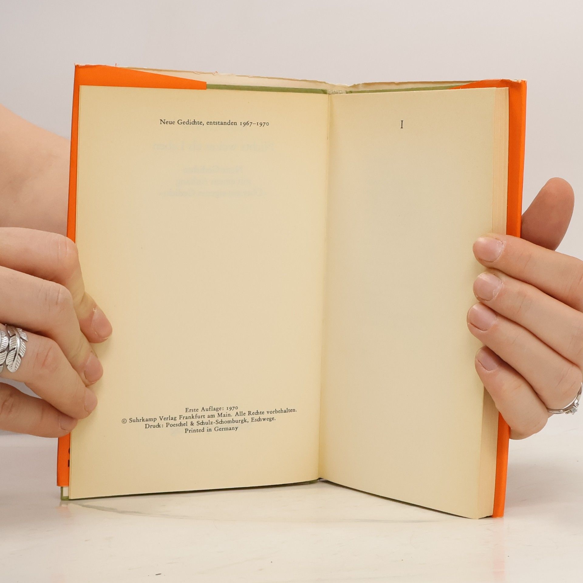 Karl Krolow Nichts weiter als Leben