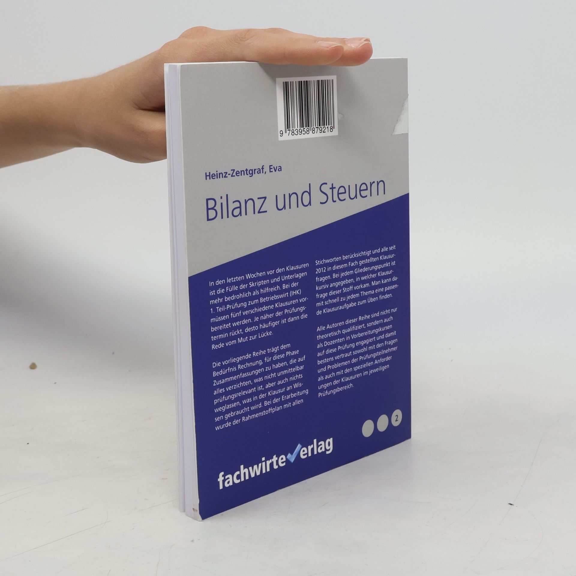 Reinhard Fresow Bilanz und Steuerpolitik