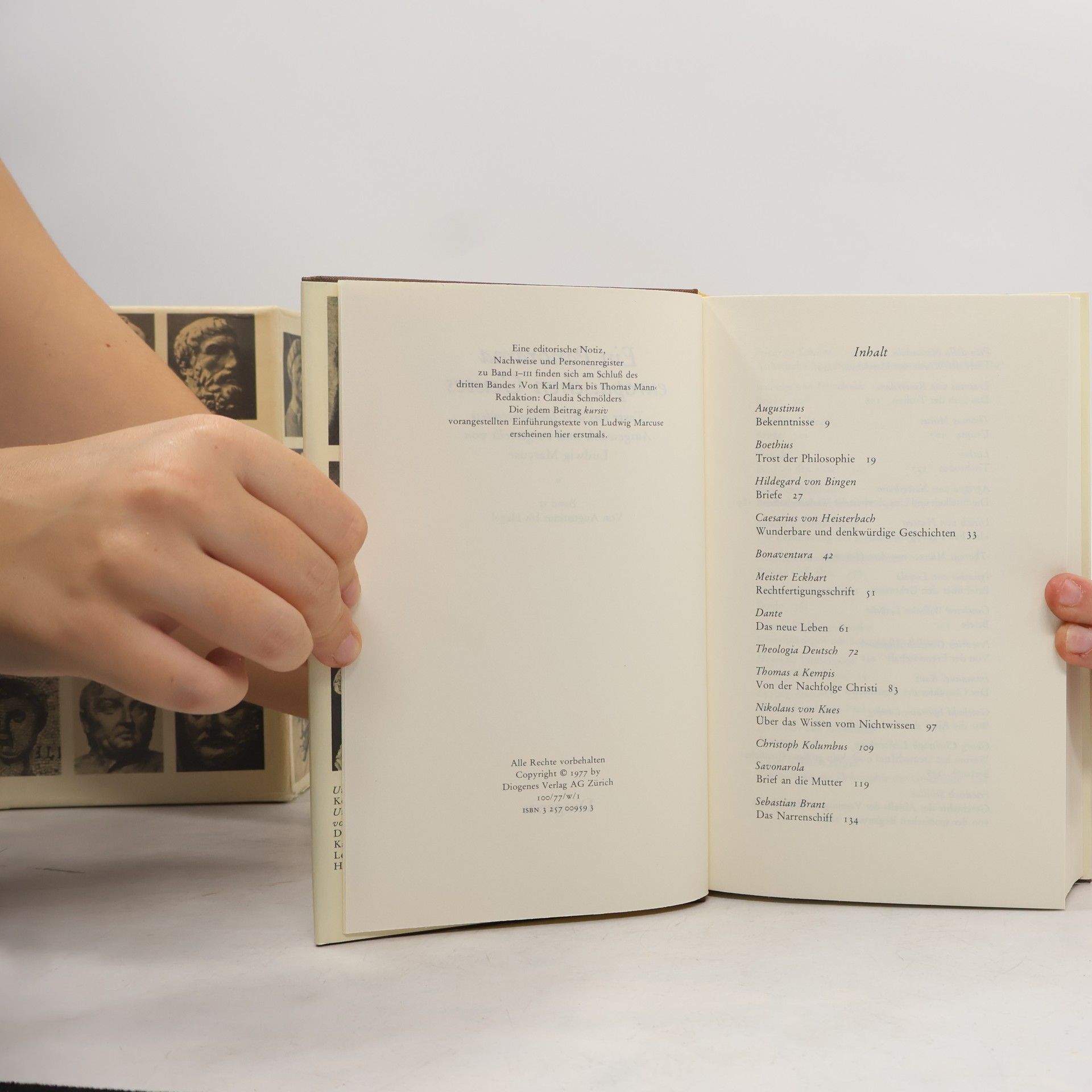 Ludwig Marcuse Ein Panorama europäischen Geistes I-III.