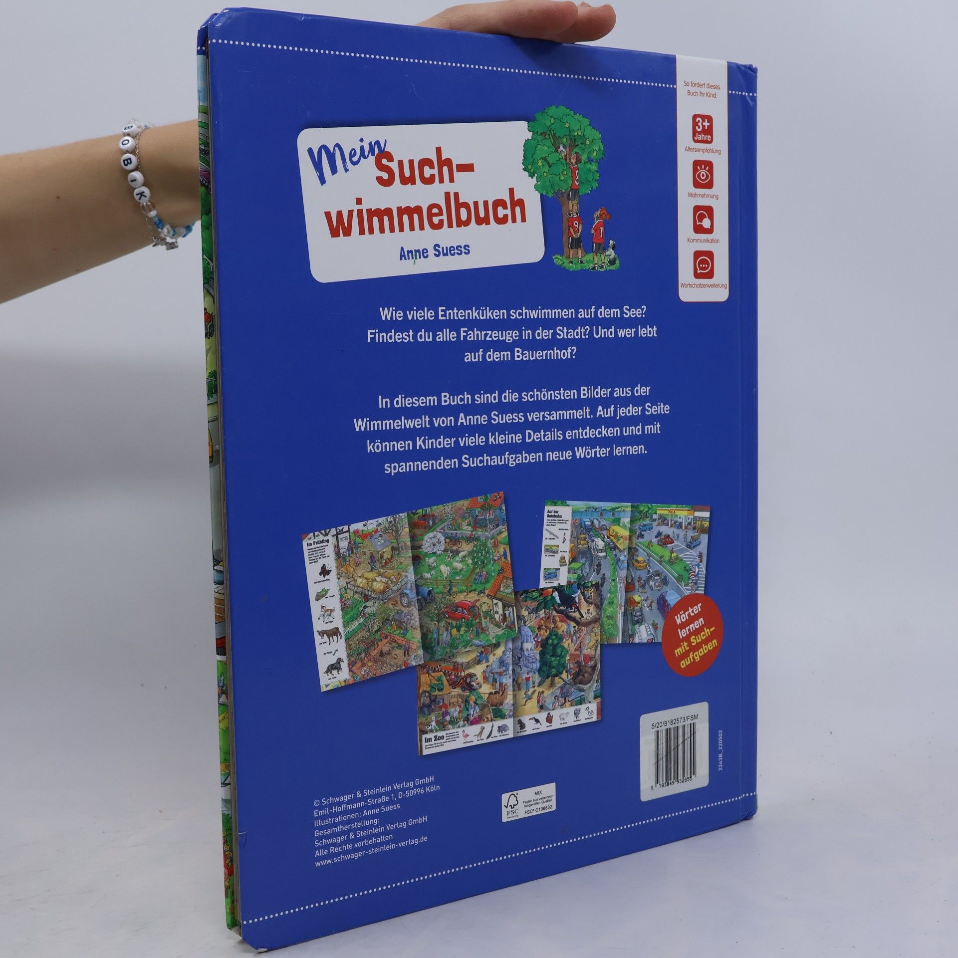 Anne Suess Mein Suchwimmelbuch. Wörter lernen mit Suchaufgaben