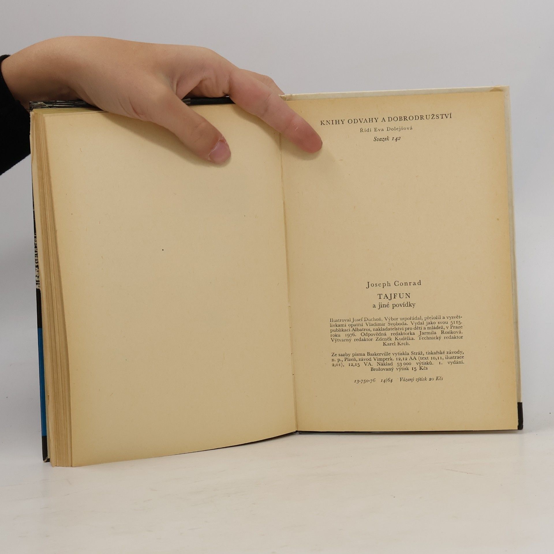 Joseph Conrad Tajfun a jiné povídky