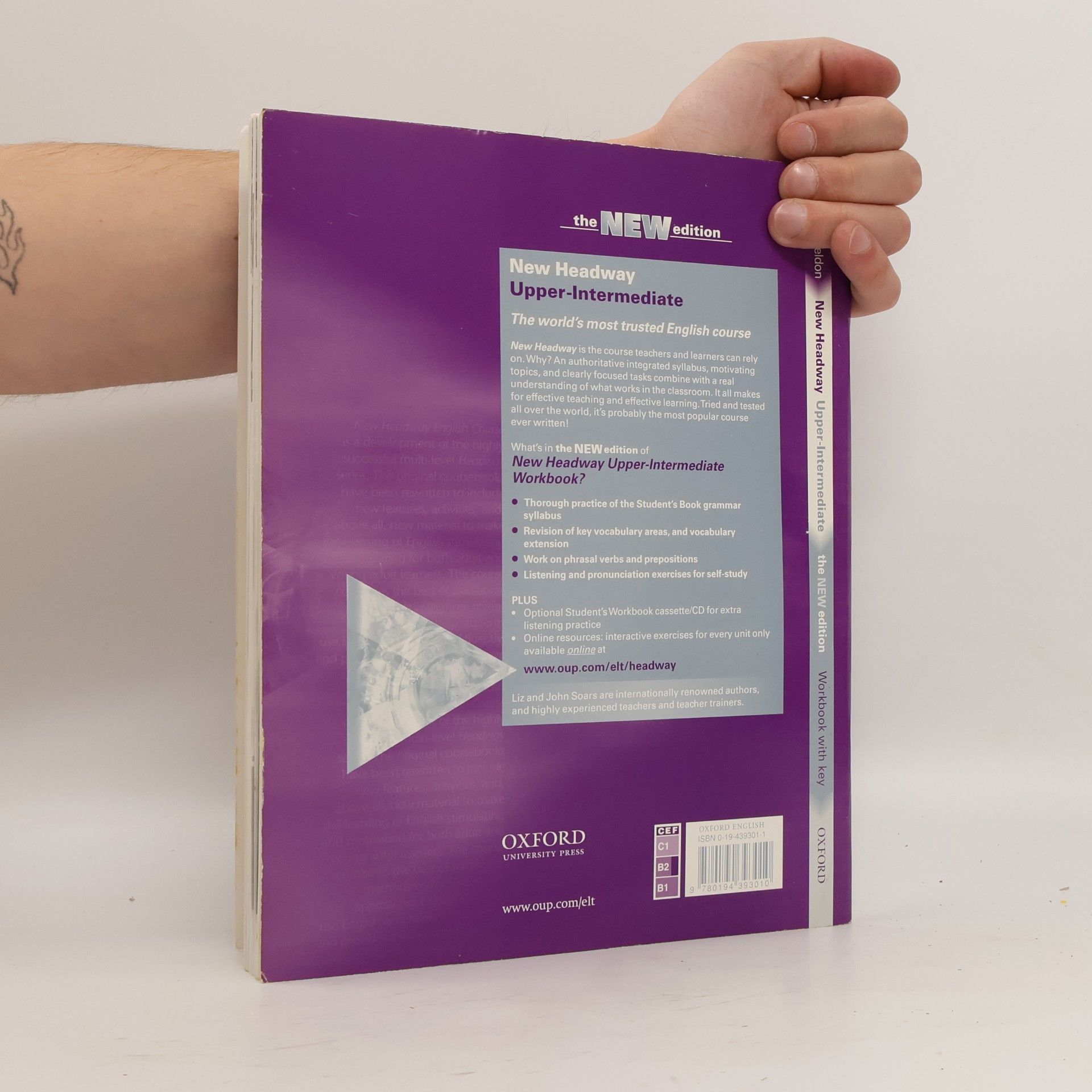 John Soars New Headway. Upper-Intermediate. Workbook with Key