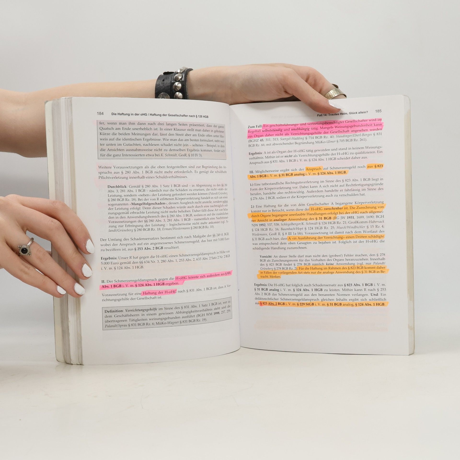 Winifred Schwabe AchSo! Lernen mit Fällen: Handels- und Gesellschaftsrecht