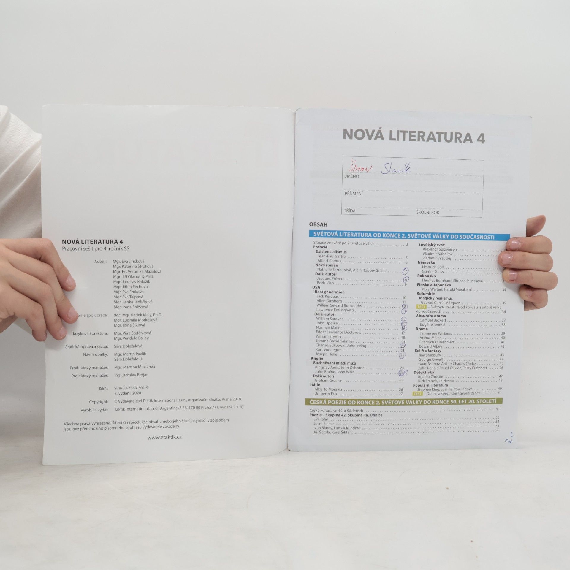 Eva Matylda Jiřičková Nová literatura 4