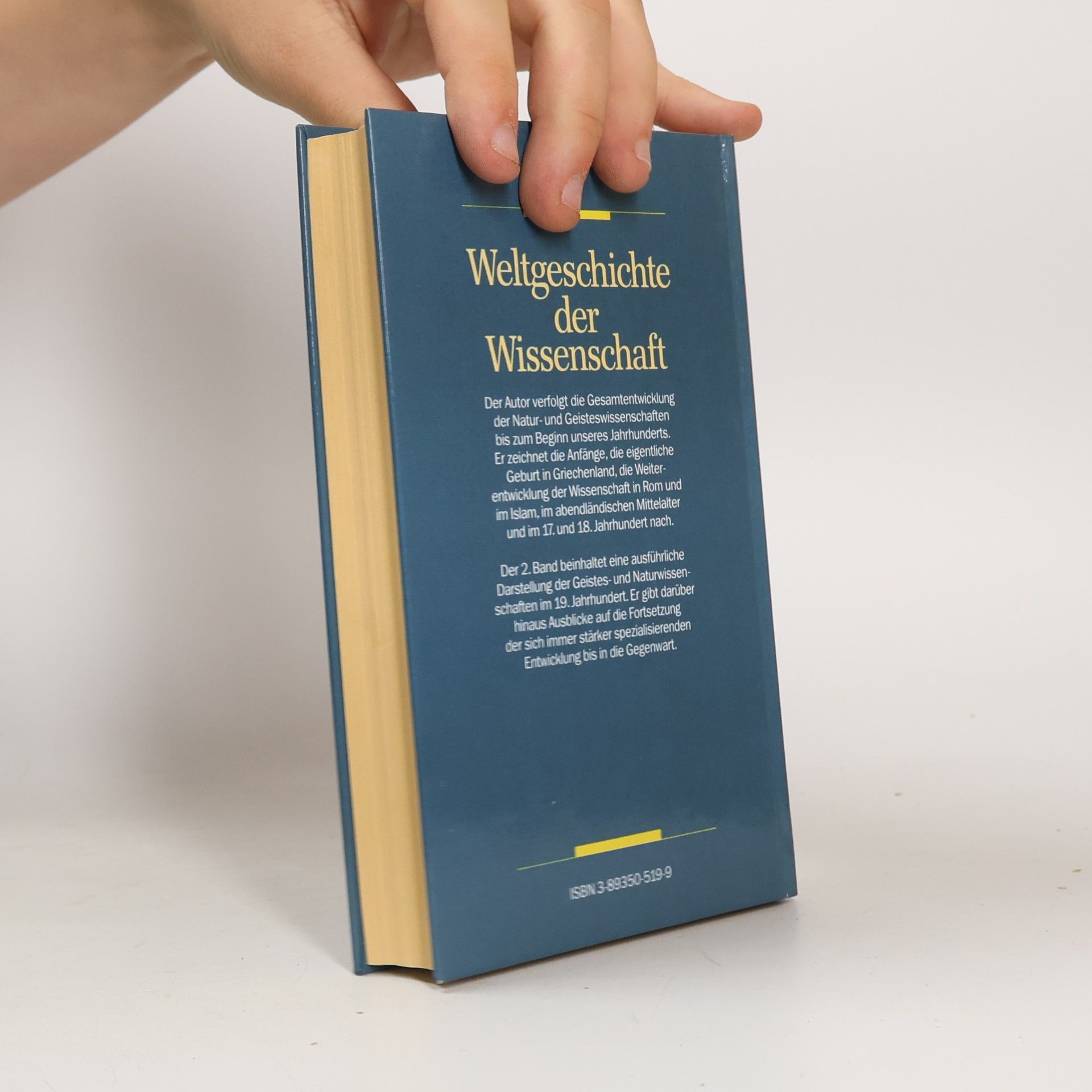 Hans Joachim Störig Weltgeschichte der Wissenschaft