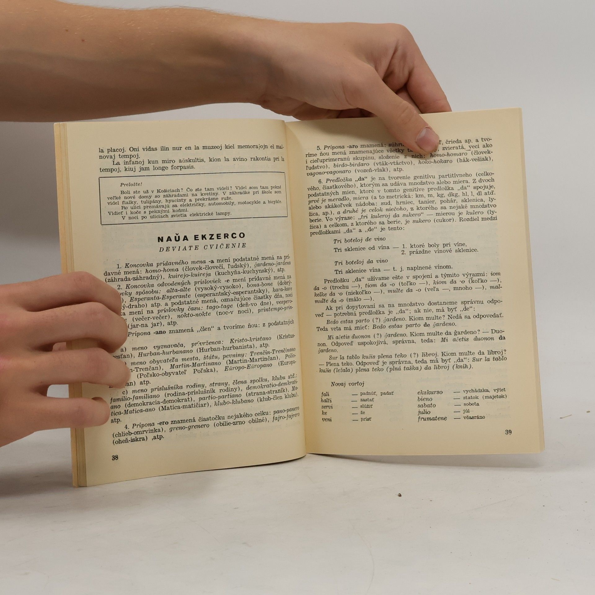 Ján Valašťan Dolinský Velká slovenská učebnice mezinárodní řeči esperanto. Granda slovaka lernolibro de la internacia lingvo Esperanto