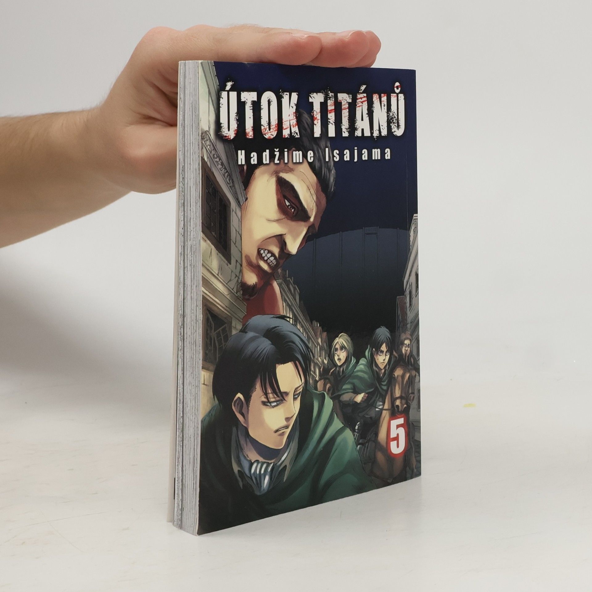Hajime Isayama Útok titánů. 5