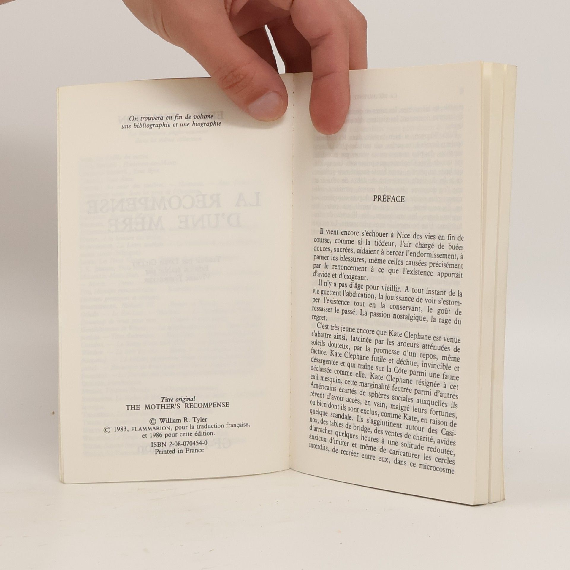 Edith Wharton GF - 454: La récompense d'une mère