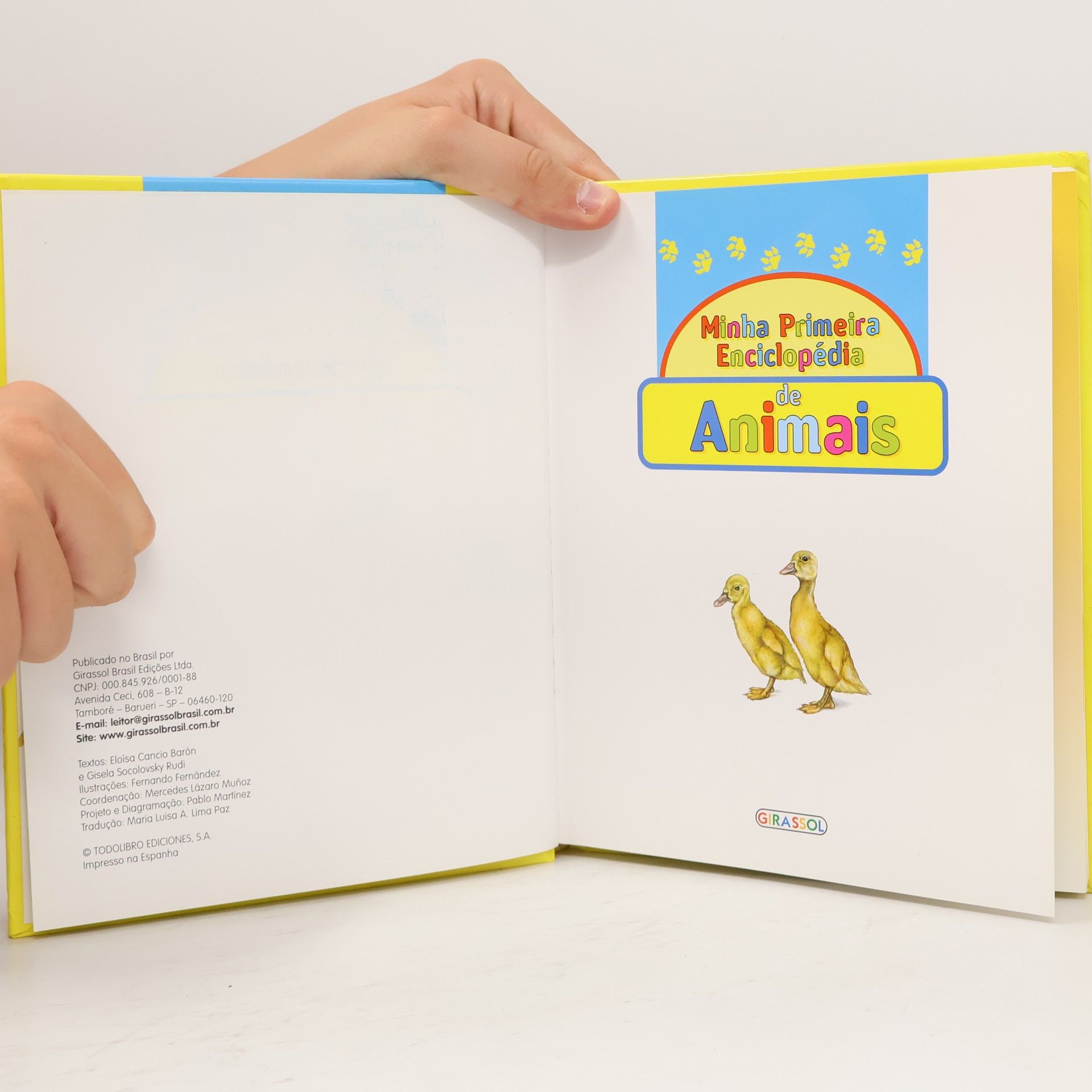 Eloísa Cancio Barón Descobrindo o Mundo. Minha Primeira Enciclopedia de Animais