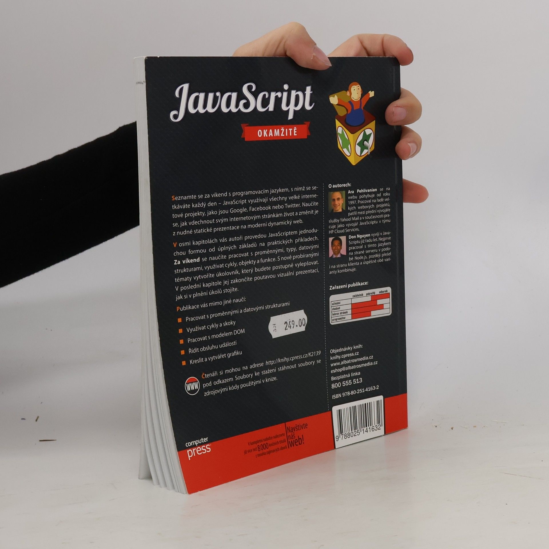 Ara Pehlivanian JavaScript okamžitě