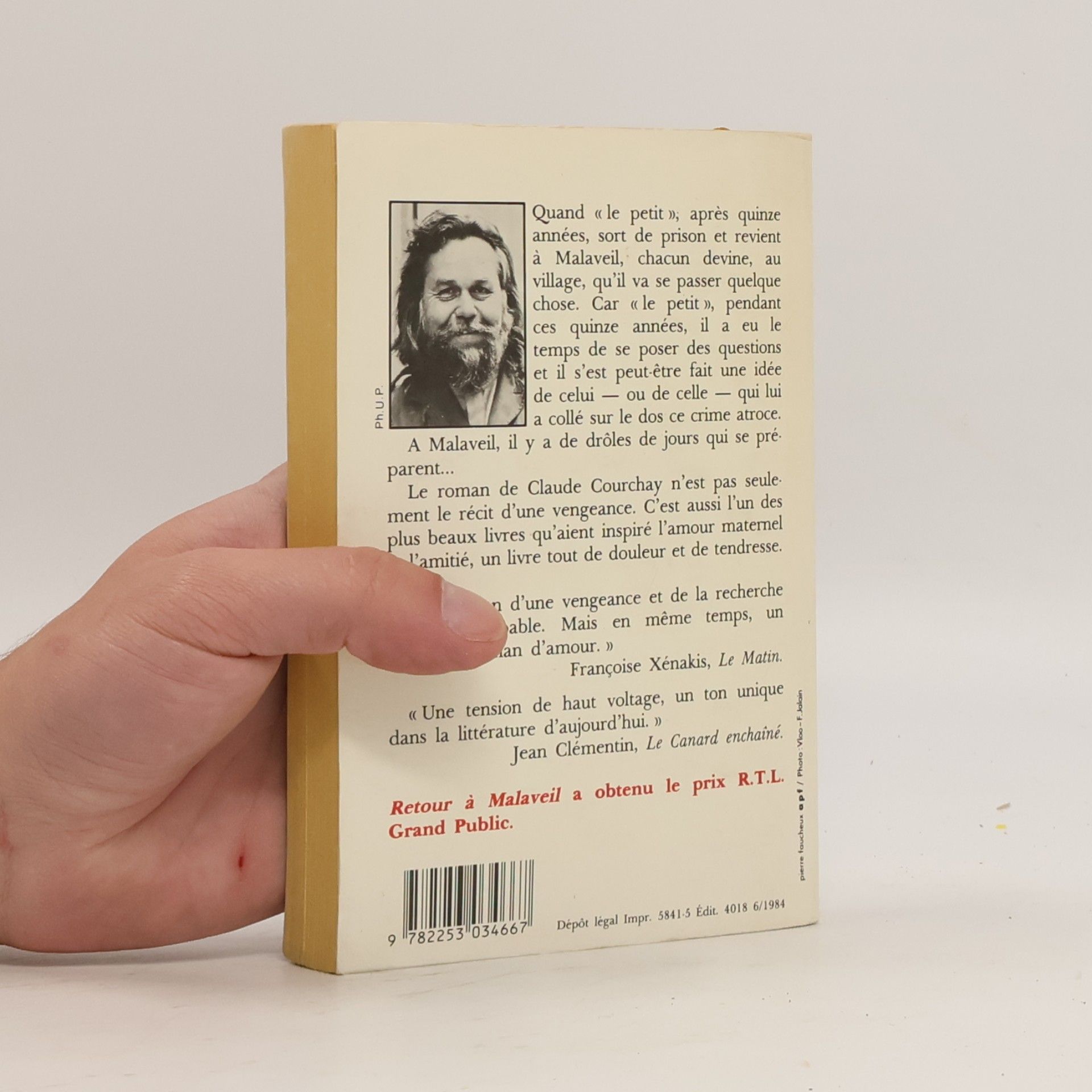 Claude Courchay Le Livre de Poche: Retour à Malaveil