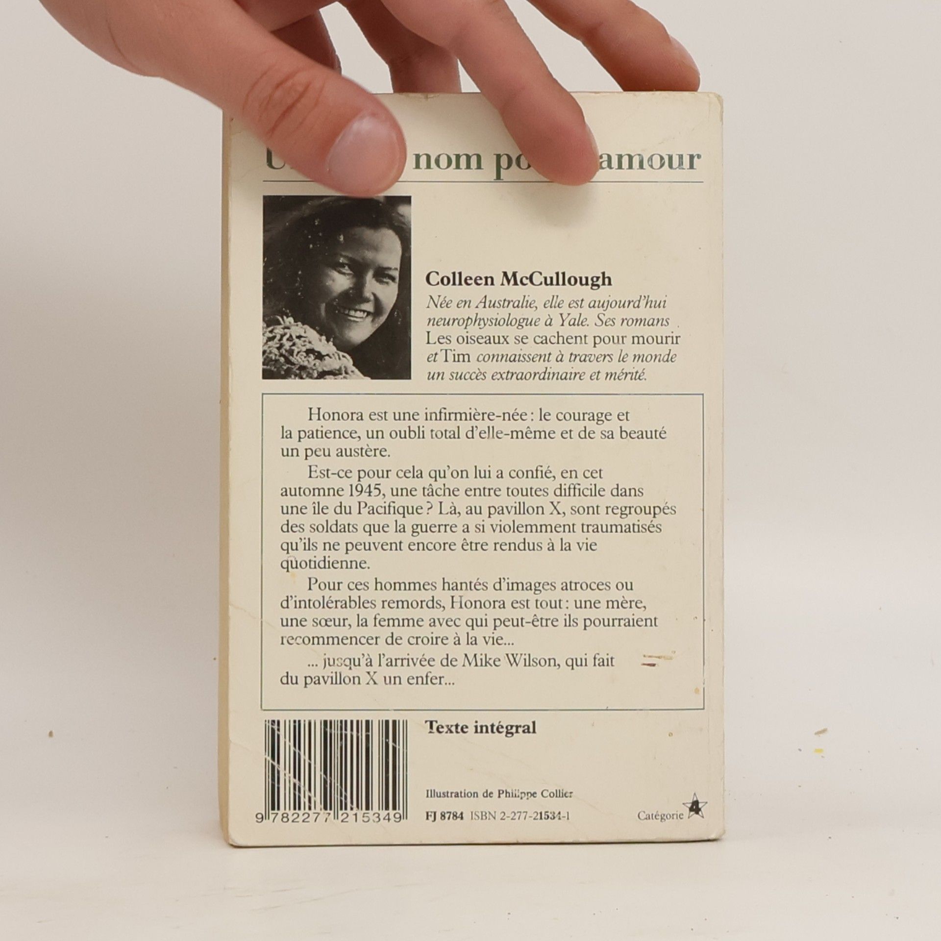 Colleen McCullough J'AI LU: Autre nom pour l'amour