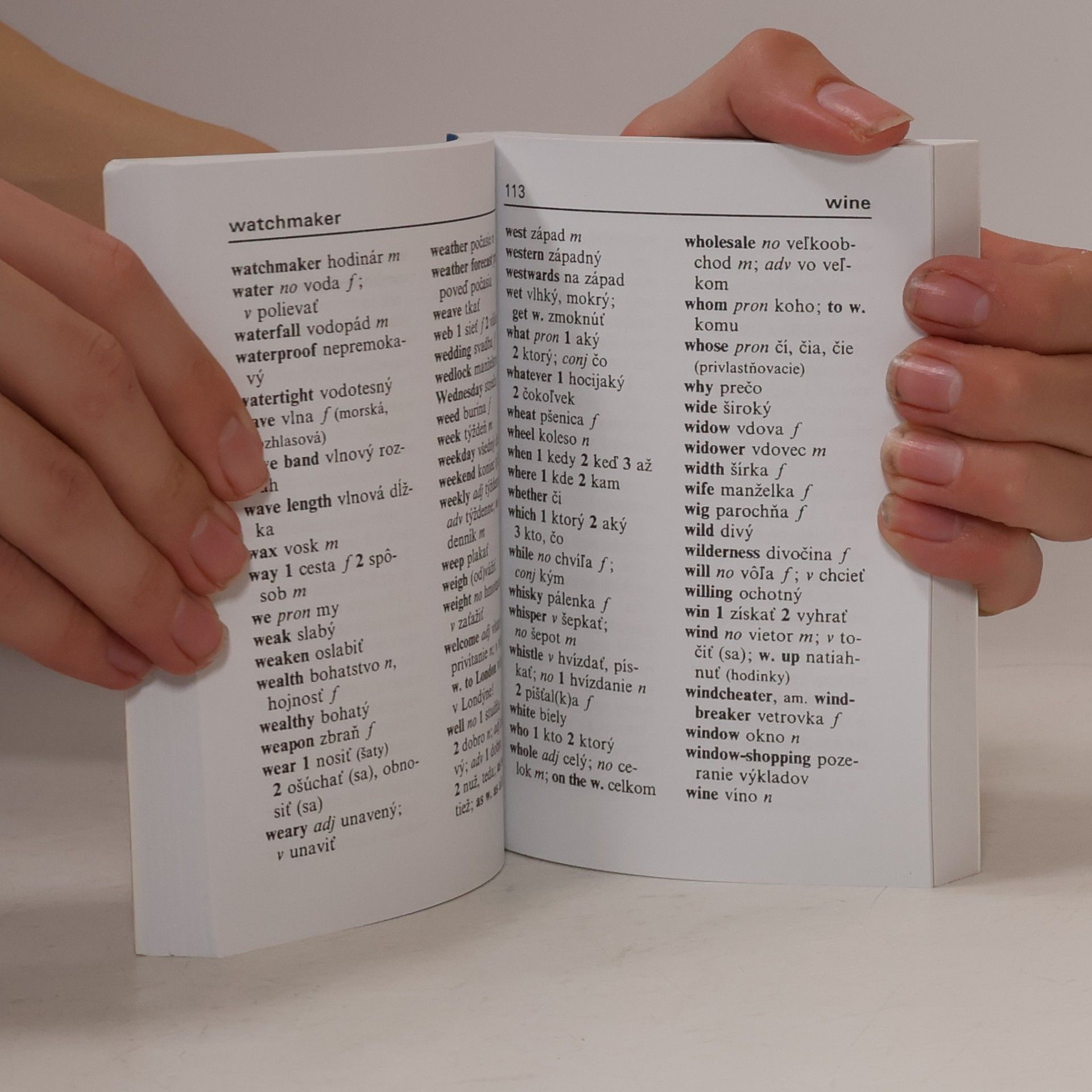 Magda Šaturová-Seppová English Slovak Dictionary ; Slovensko Anglický Slovník