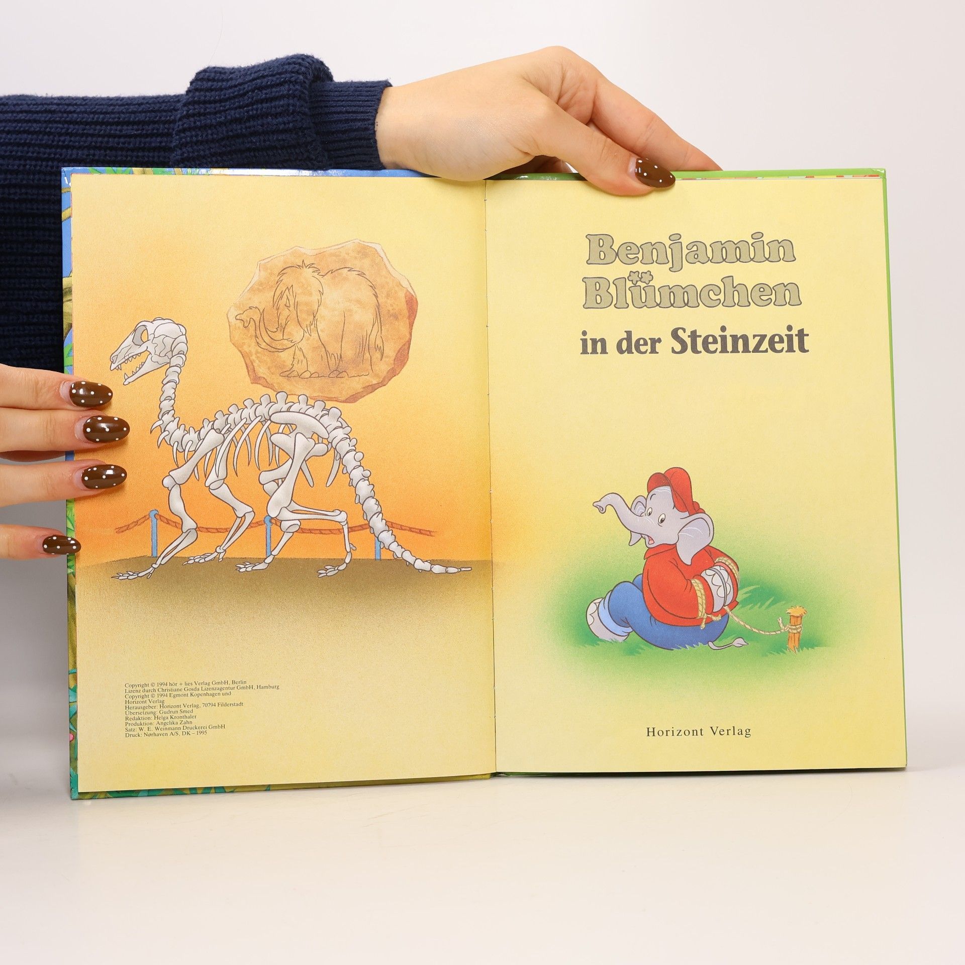 Gudrun Smed-Puknatis Benjamin Blümchen in der Steinzeit