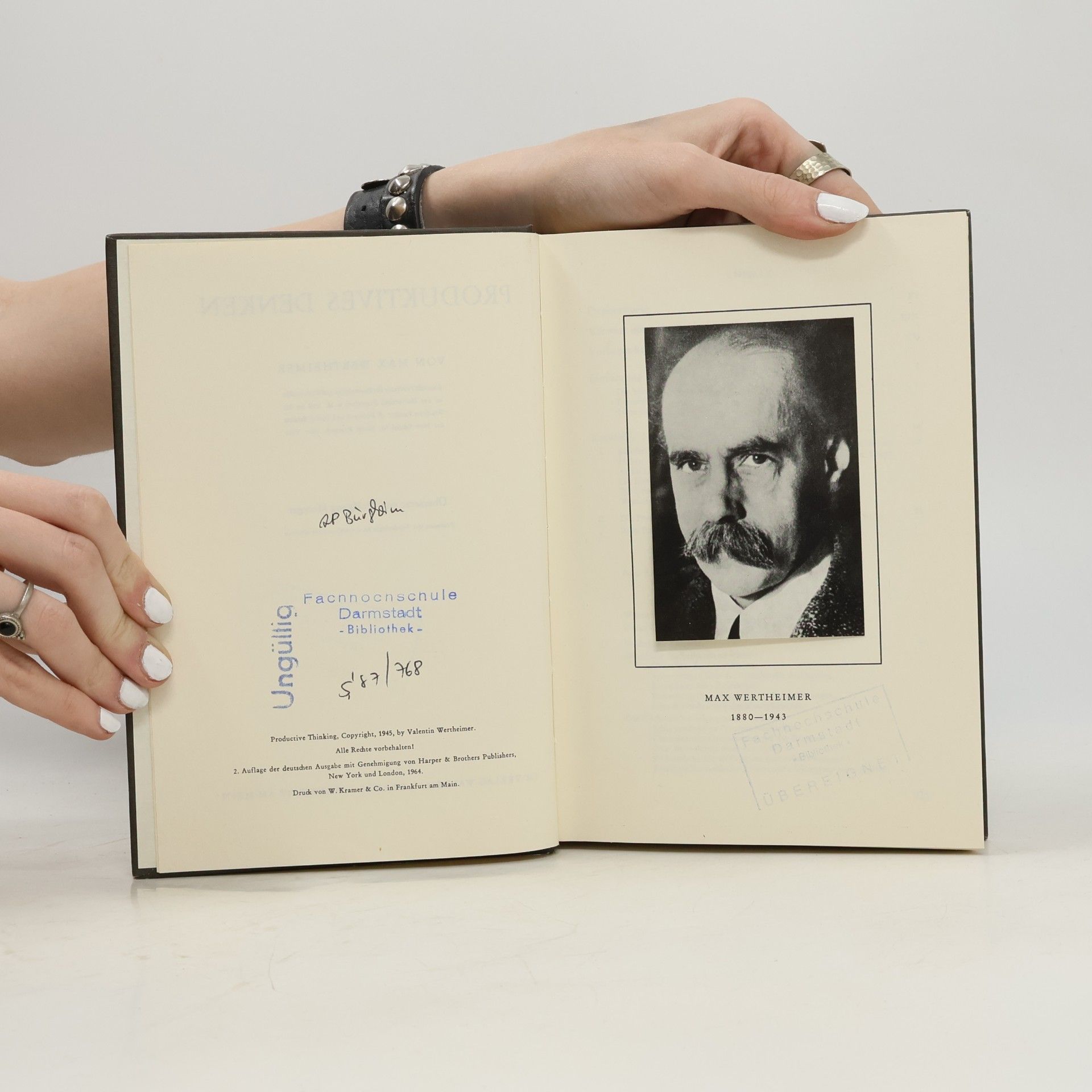 Max Wertheimer Produktives Denken