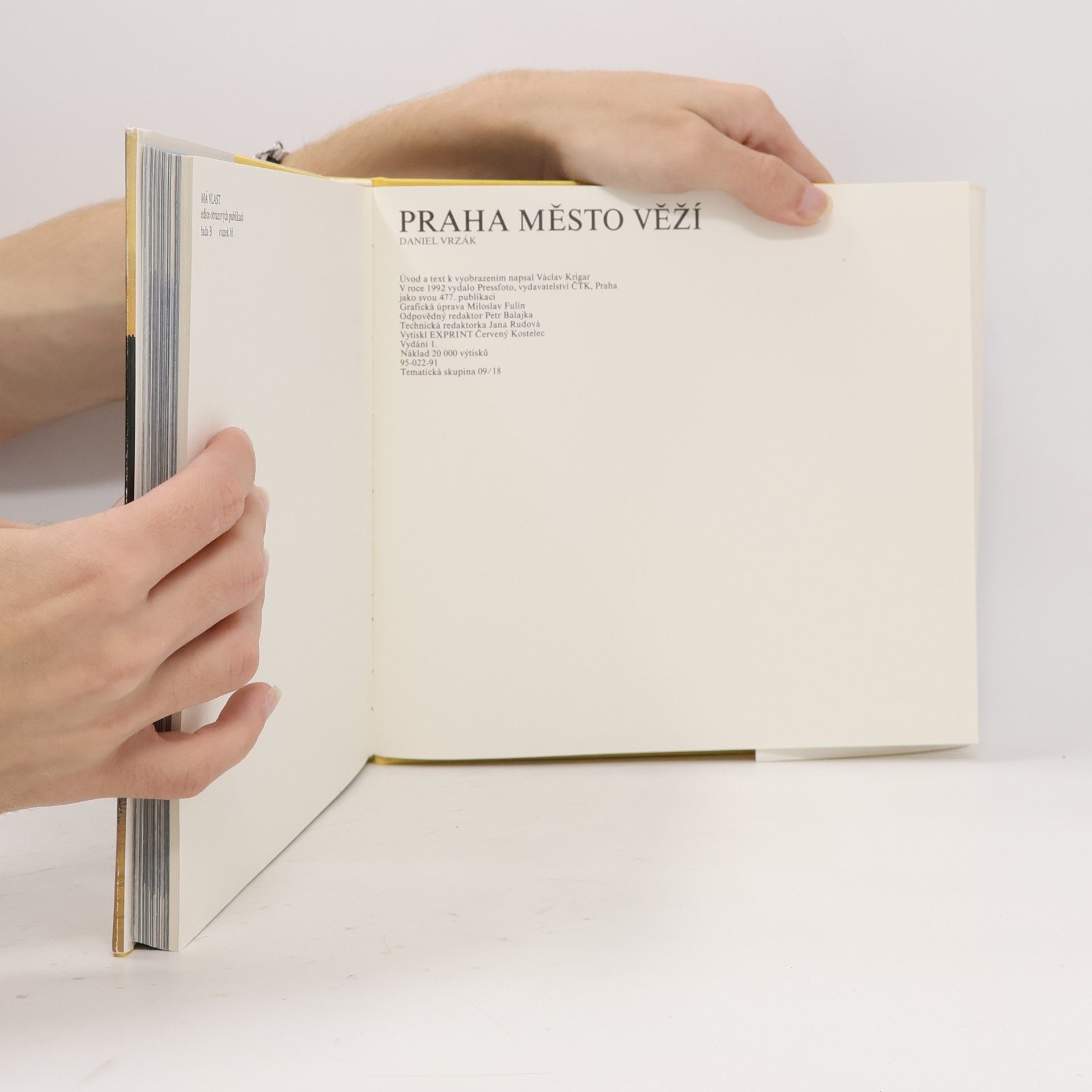 Daniel Vrzák Praha město věží