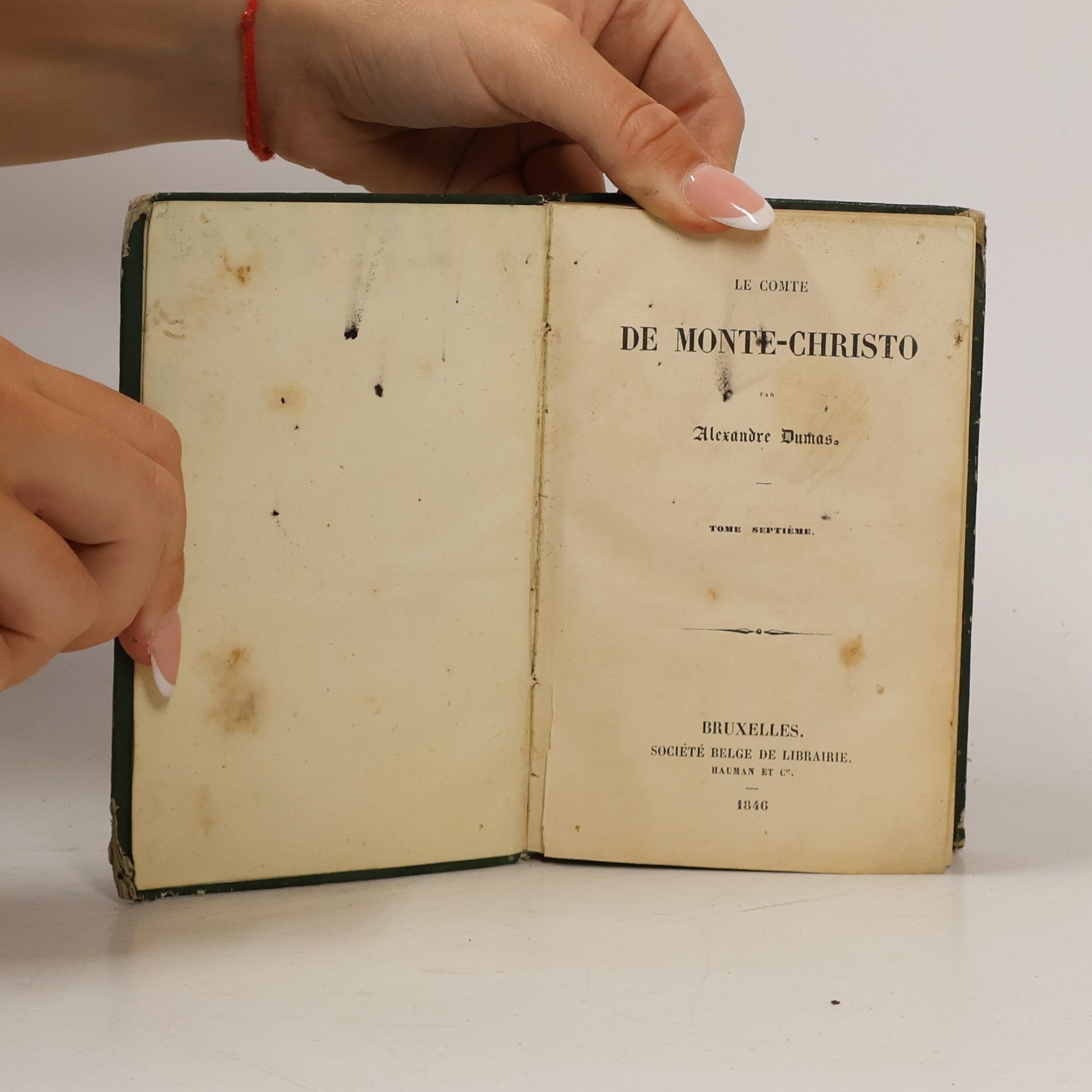 Alexandre Dumas starší Le Comte de Monte-Christo
