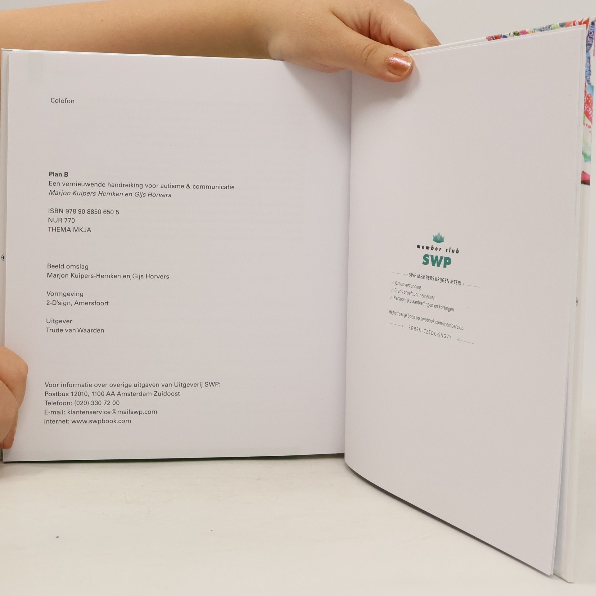 Marjon Kuipers-Hemken Plan B: een vernieuwende handreiking voor autisme & communicatie