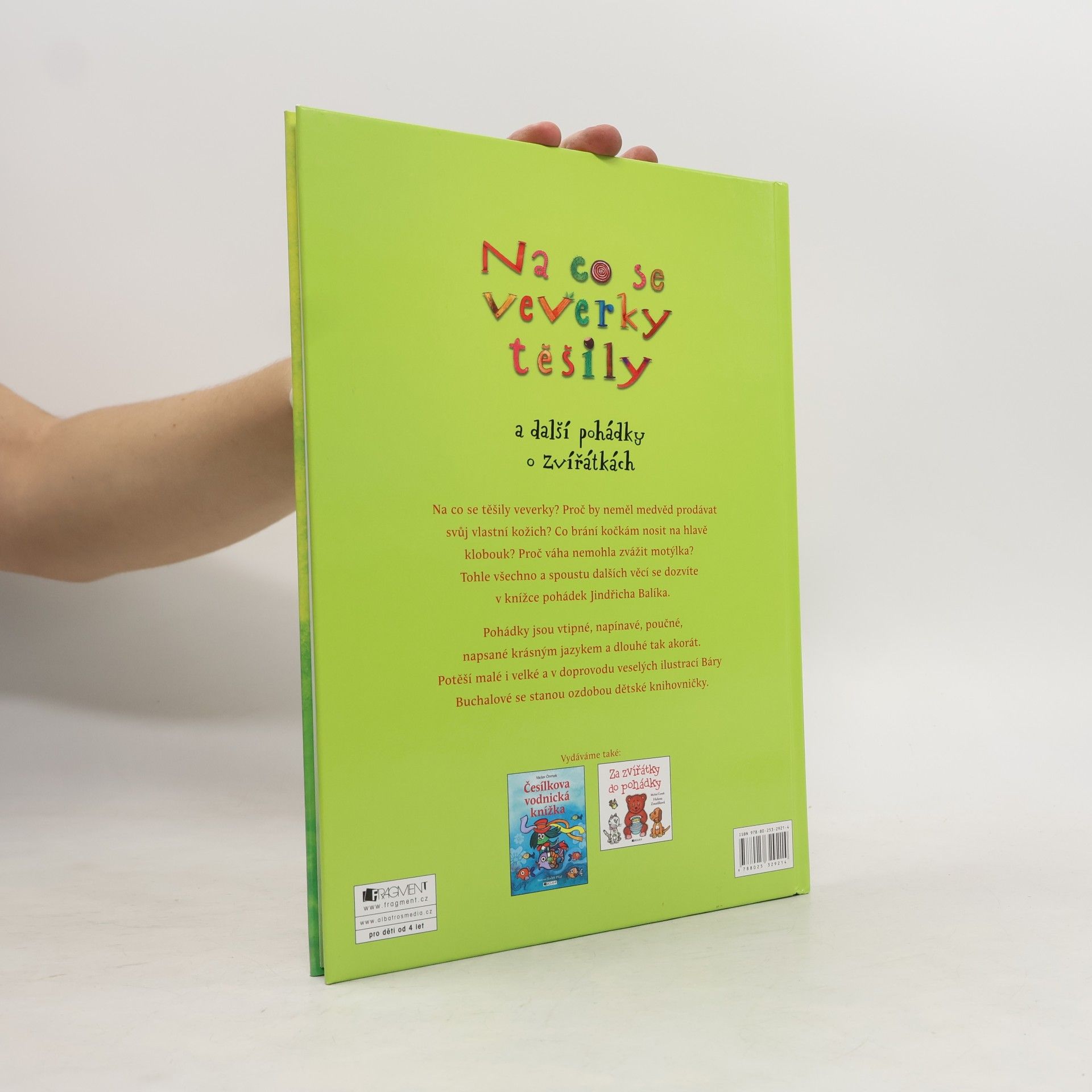 Jindřich Balík Na co se veverky těšily a další pohádky o zvířátkách