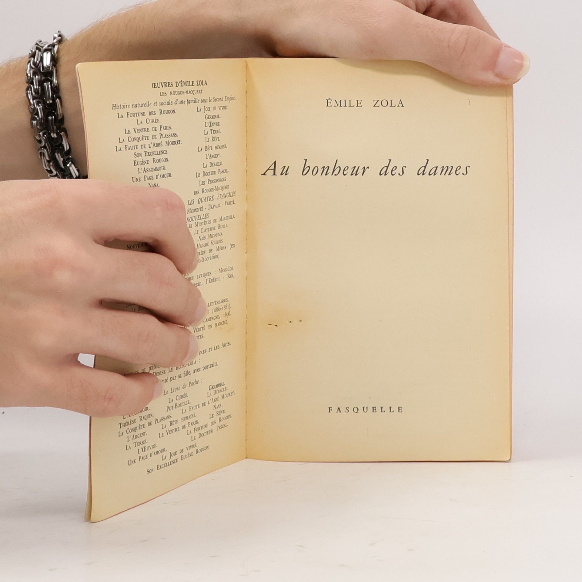 Émile Zola Au Bonheur des Dames
