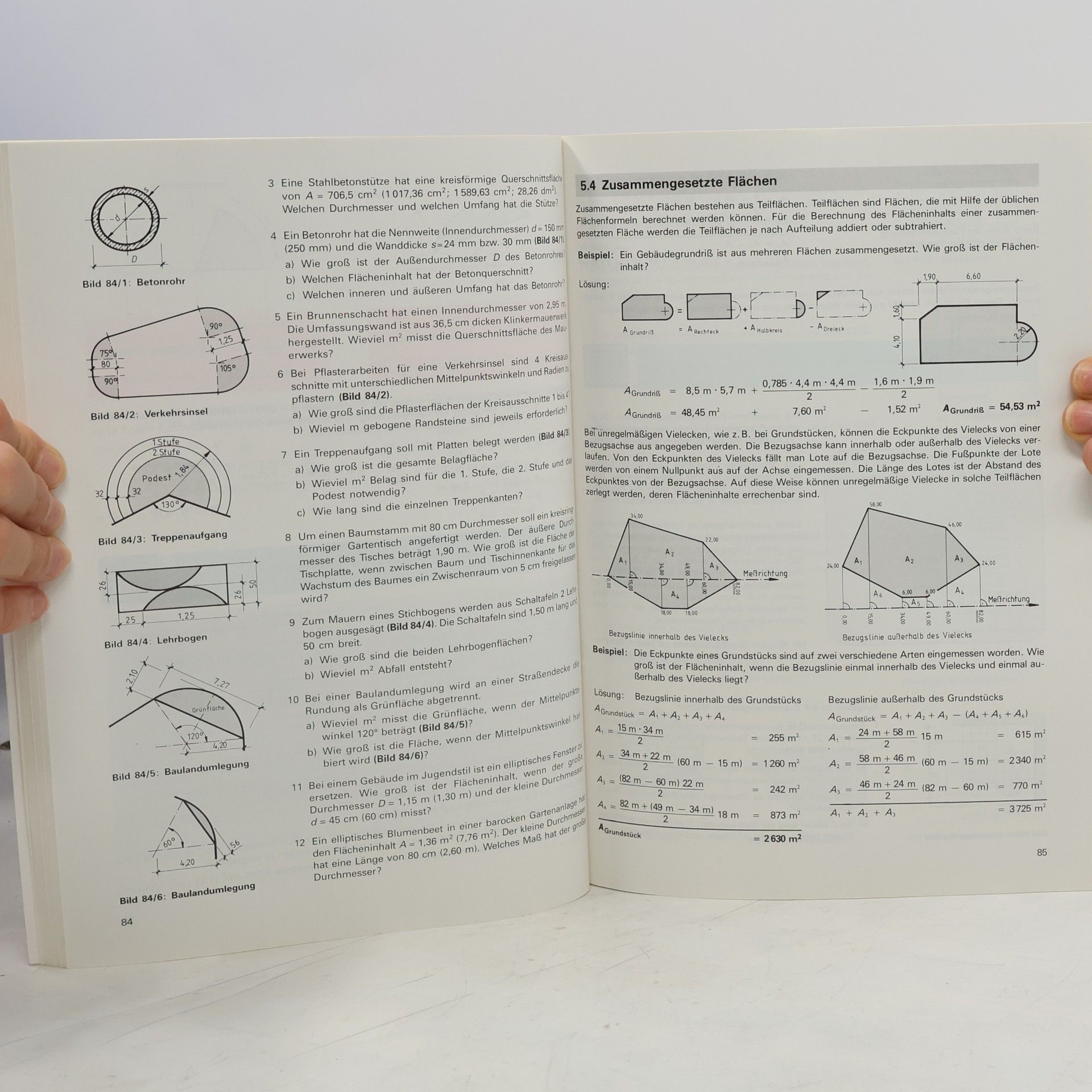 Hansjörg Frey Bautechnik Fachmathematik: Lehr- und Übungsbuch
