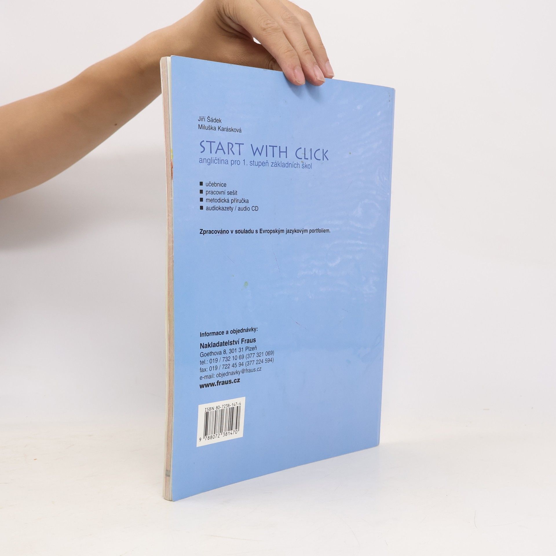 Jiří Šádek Start with Click. 1, Pupil's book. Angličtina pro 1. stupeň základních škol