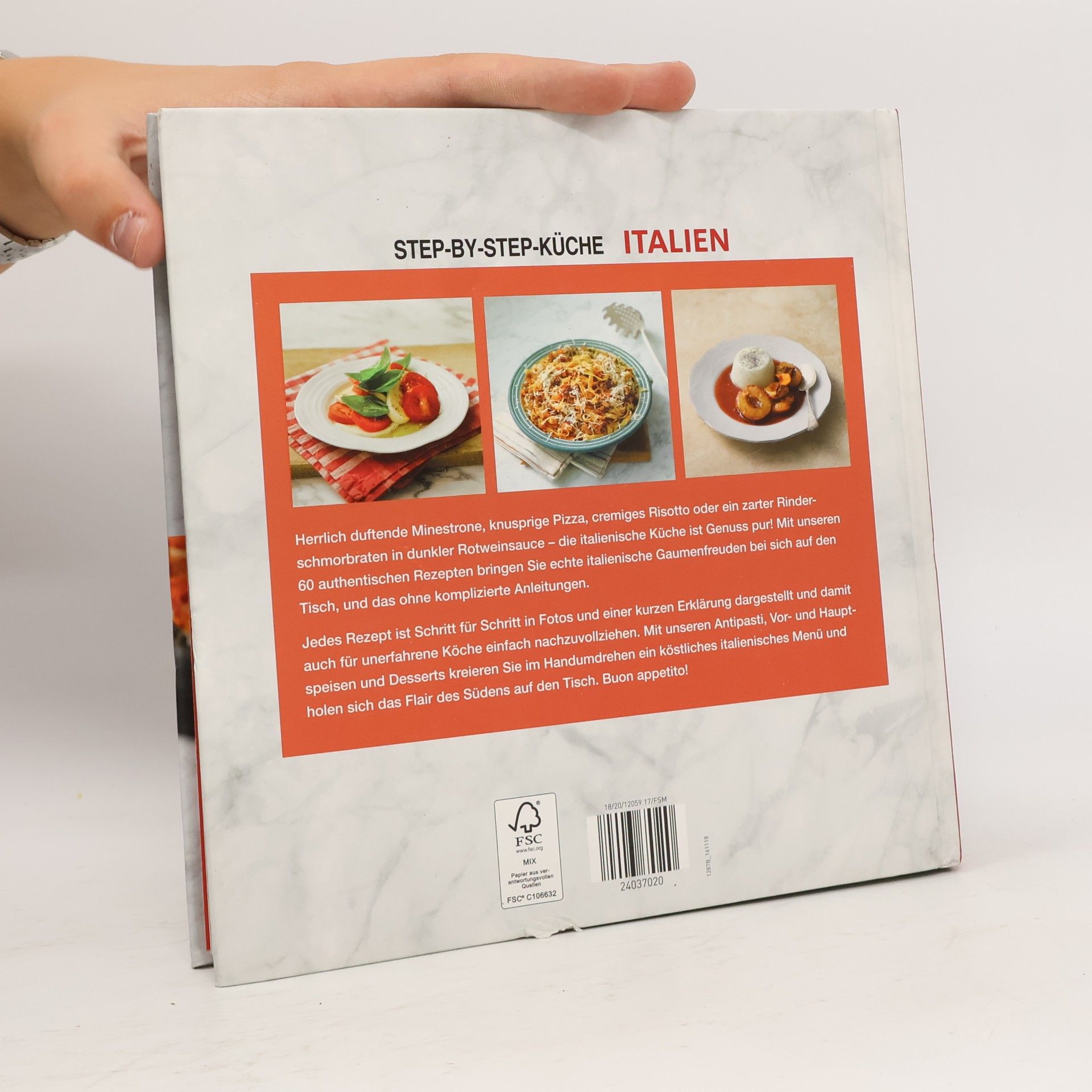 Kolektiv autorů Die Step-by-Step-Küche: Italien