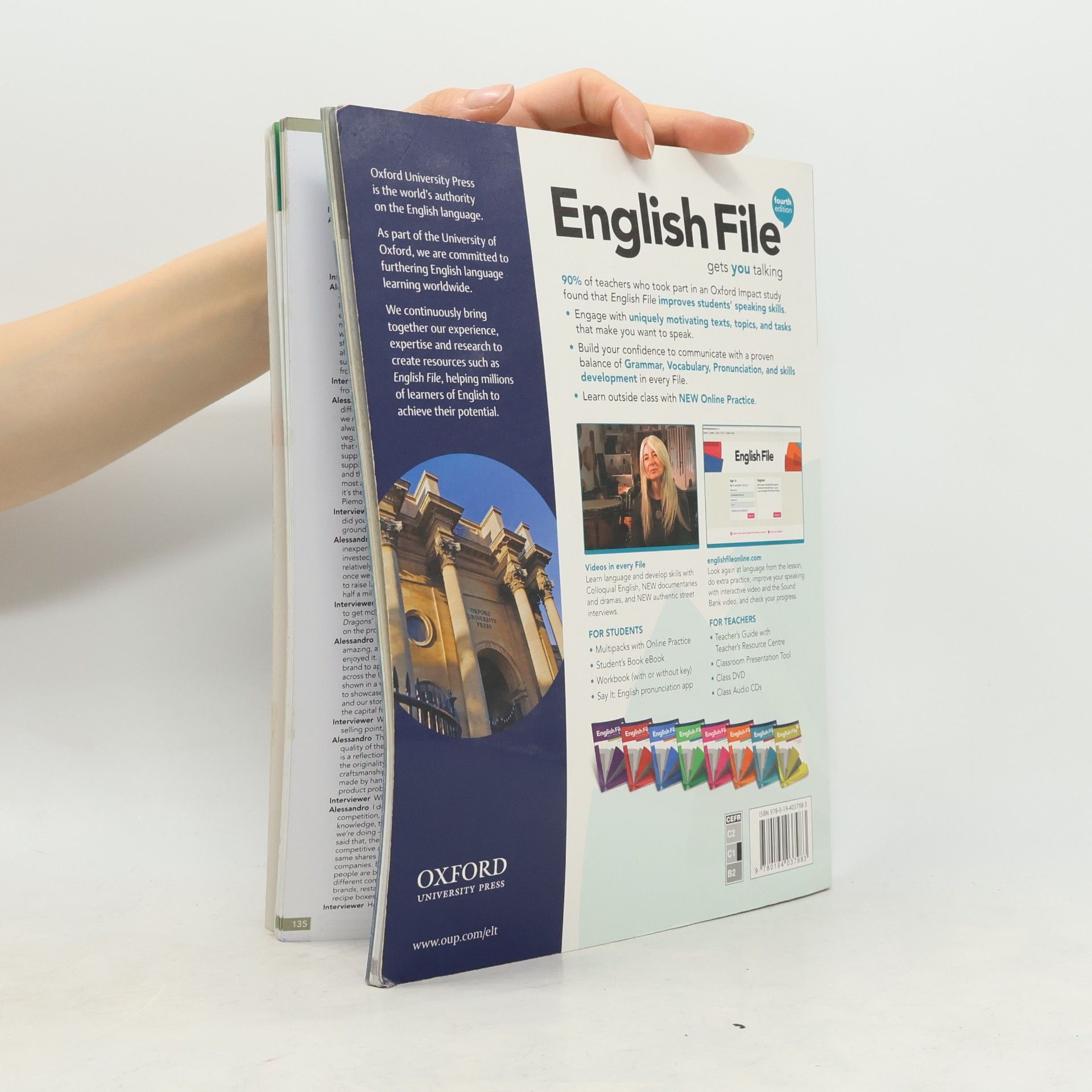 Christina Latham-Koenig English file : fourth edition. Advanced multipack A : student's book A, workbook A : with online practice