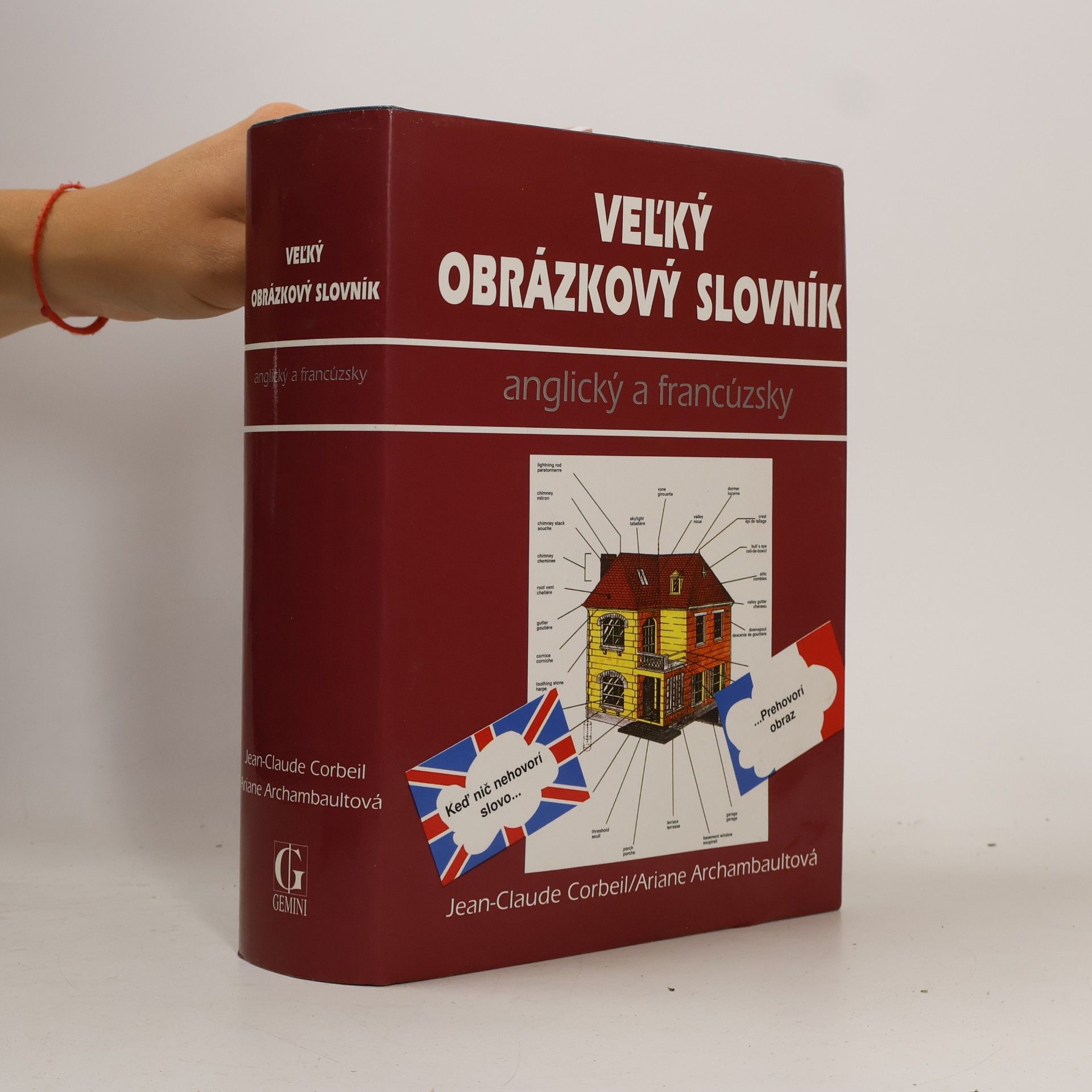Veľký obrázkový slovník. Anglický a Francúzsky