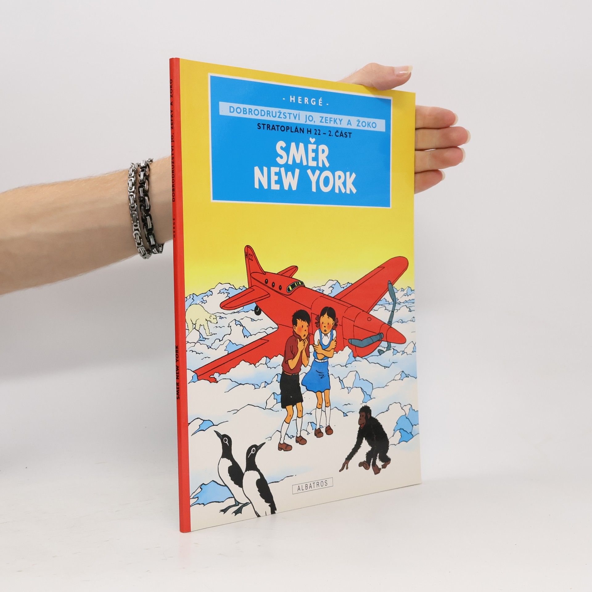 Hergé Stratoplán H 22. 2. část. Směr New York