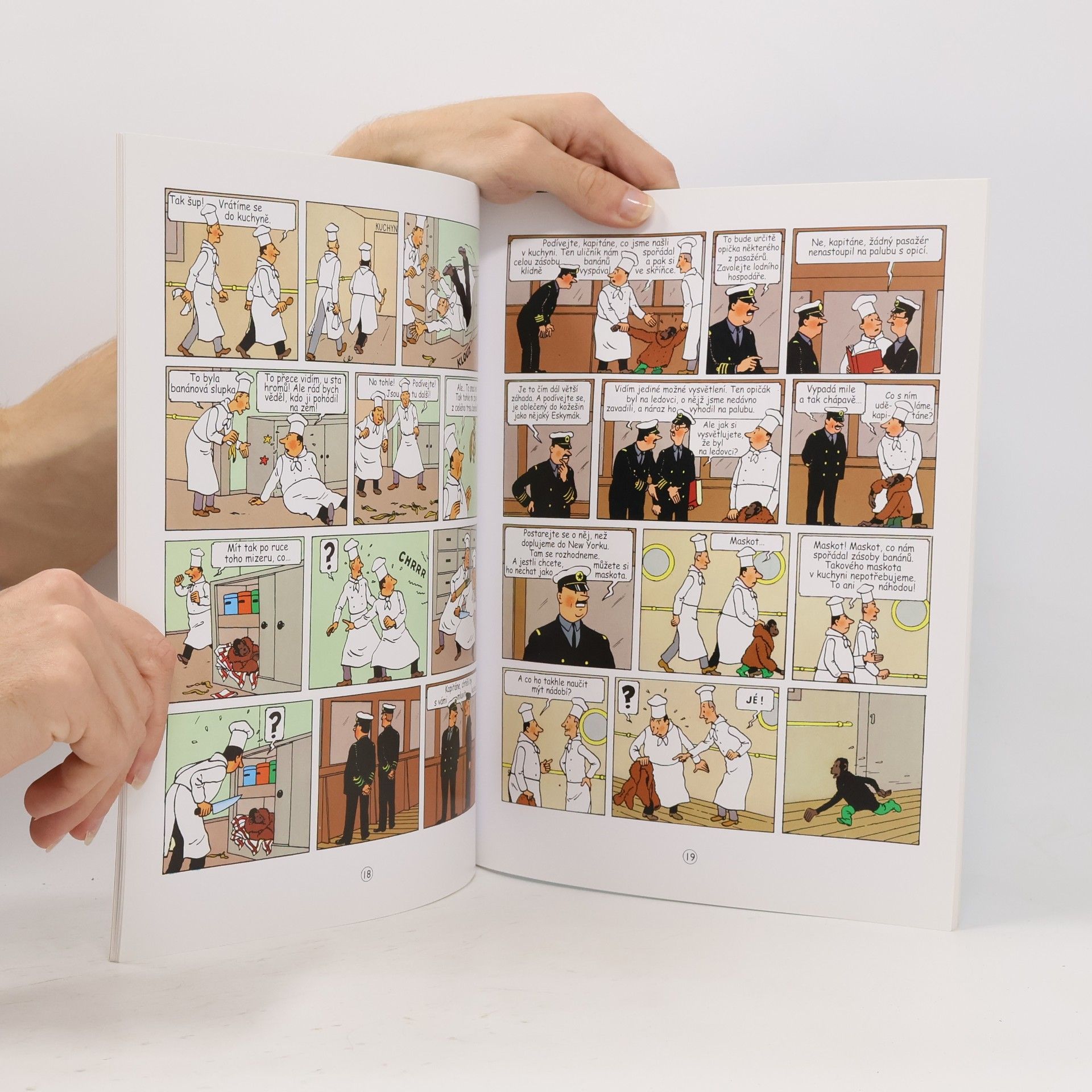 Hergé Stratoplán H 22. 2. část. Směr New York