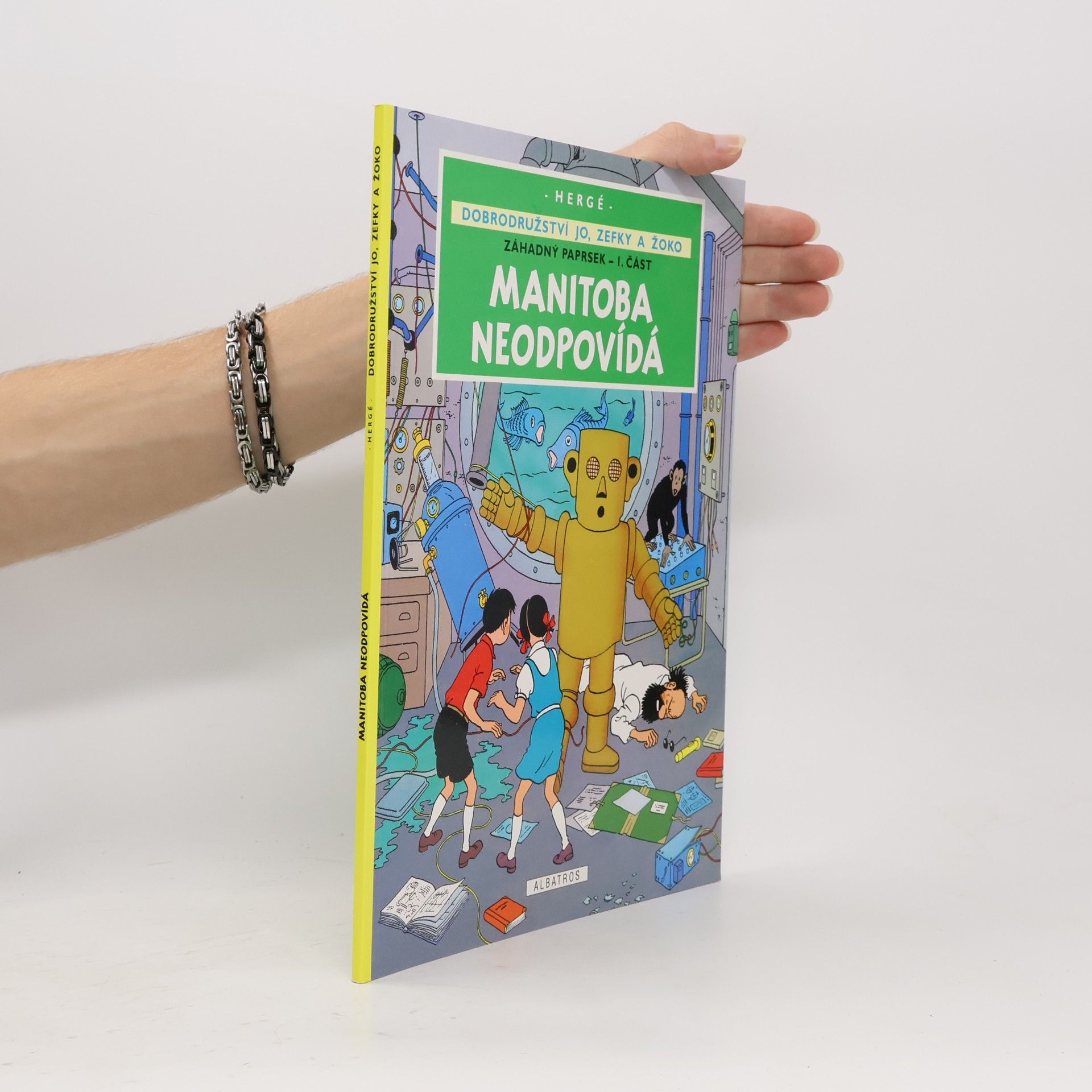 Hergé Záhadný paprsek. I. část. Manitoba neodpovídá