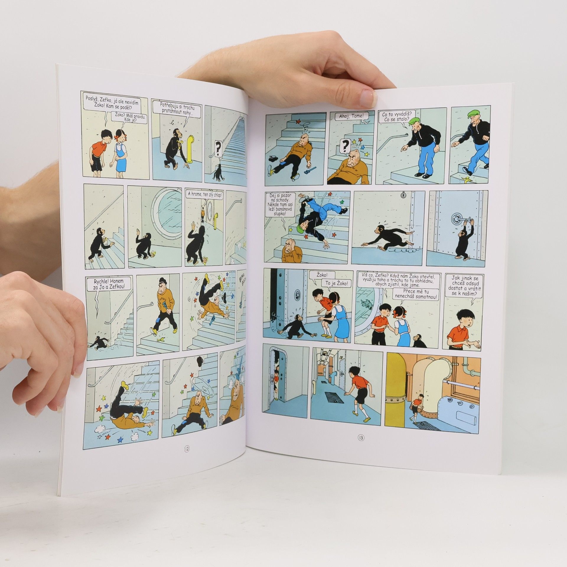 Hergé Záhadný paprsek. I. část. Manitoba neodpovídá