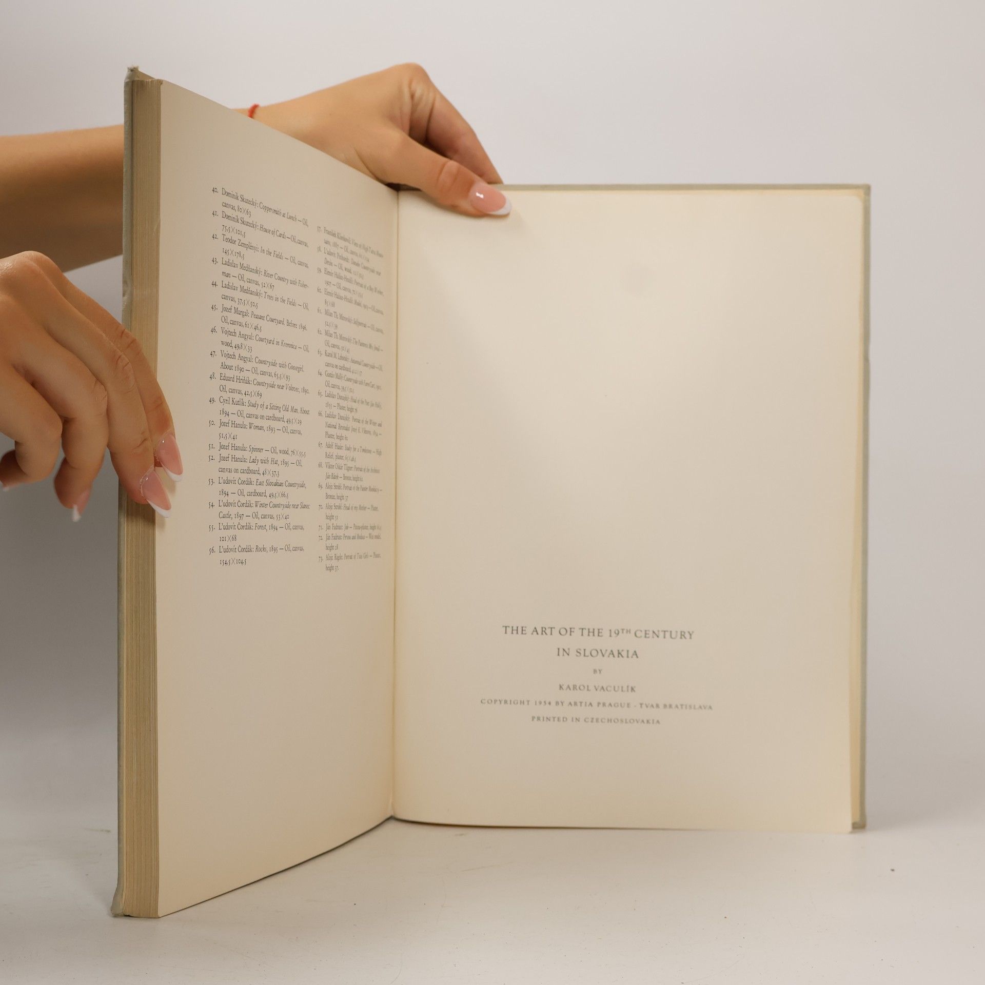 Karol Vaculík The Art of the 19th Century in Slovakia