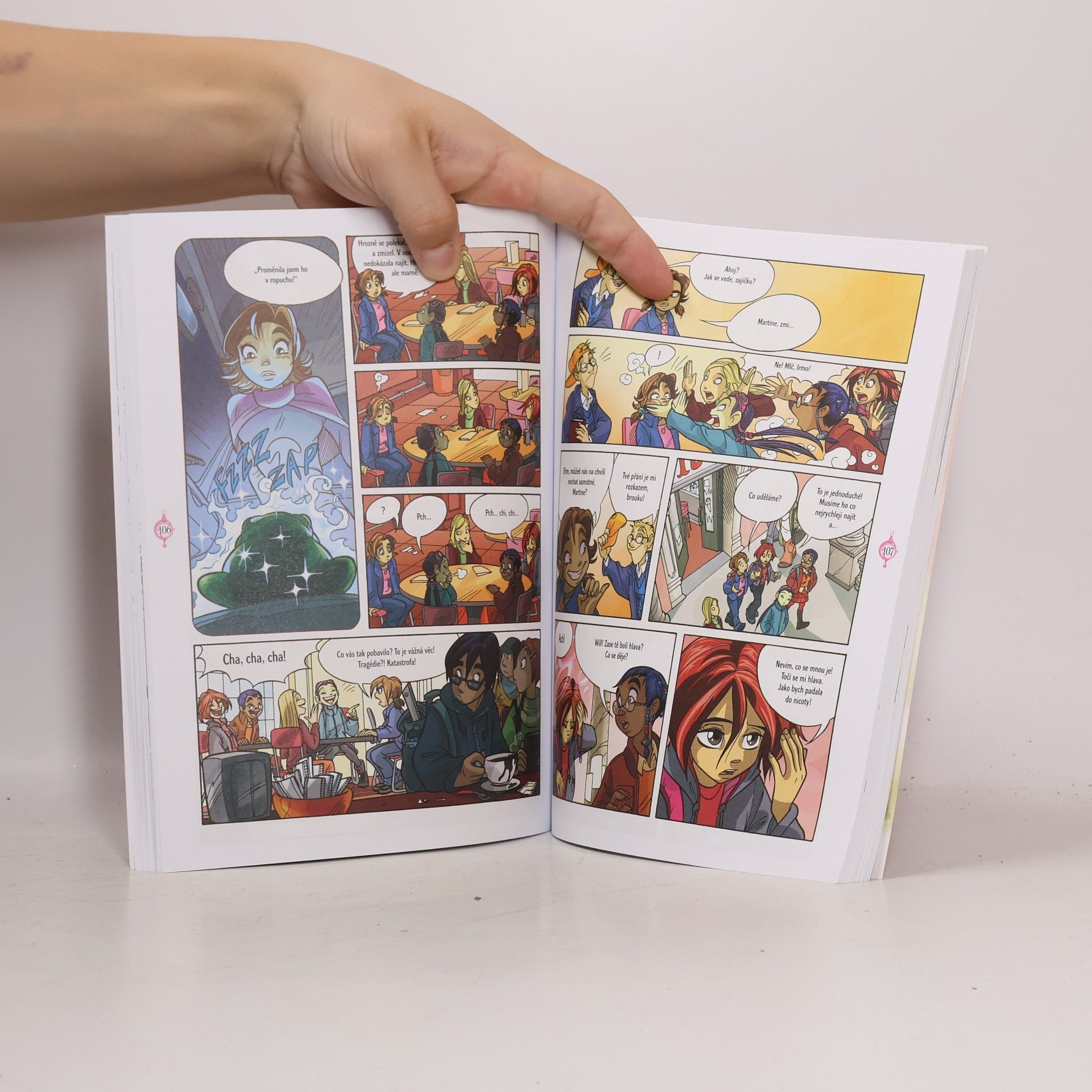 Elisabetta Gnone Čarodějky W.I.T.C.H.. Komiks 1-3