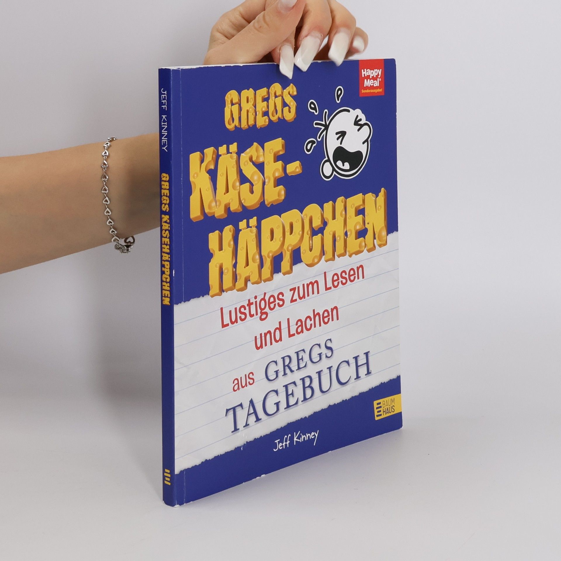 Jeff Kinney Gregs Käsehäppchen. Lustiges zum Lesen und Lachen aus Gregs Tagebuch