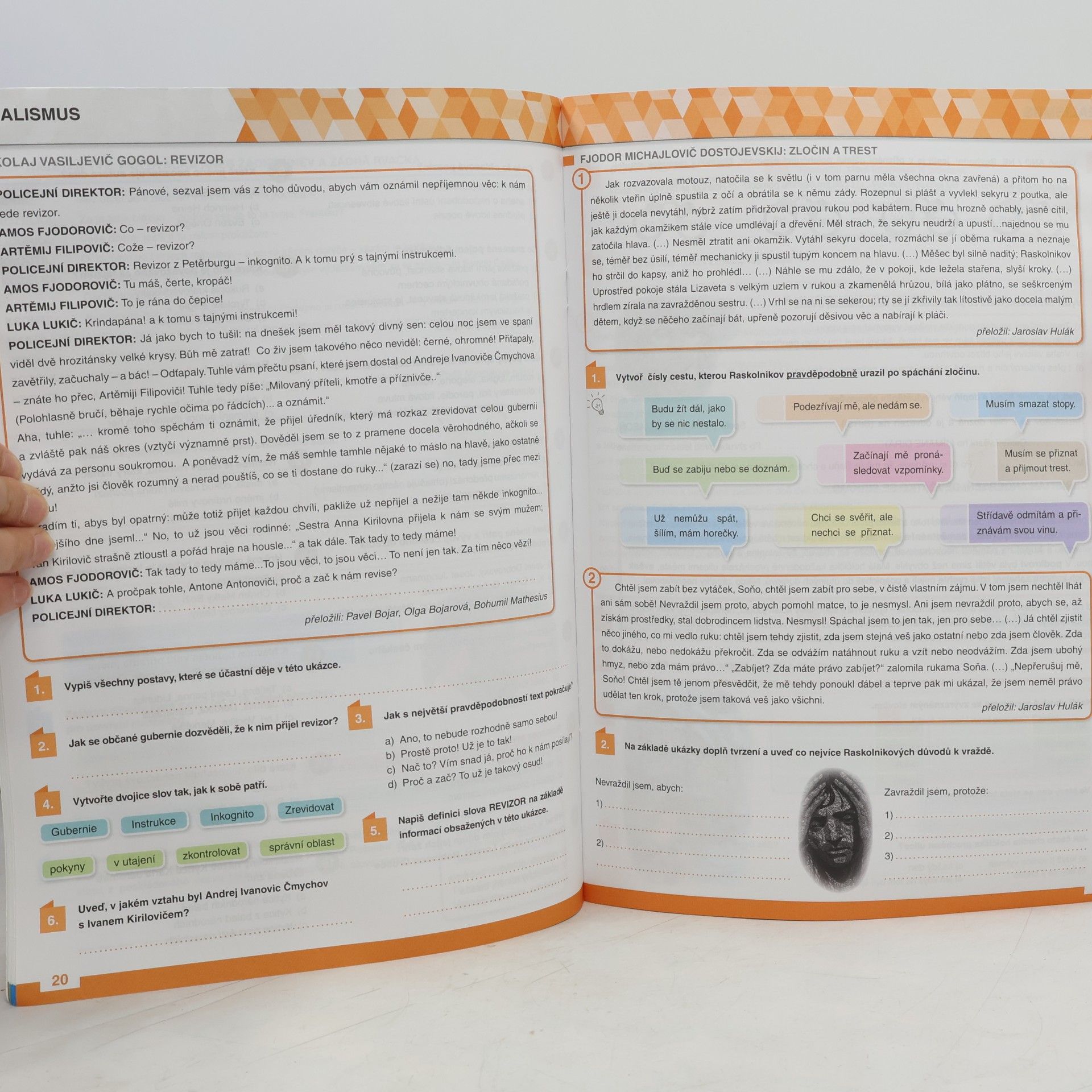 Kolektiv autorů Hravá literatura 8 : pracovní sešit pro 8. ročník ZŠ a víceletá gymnázia