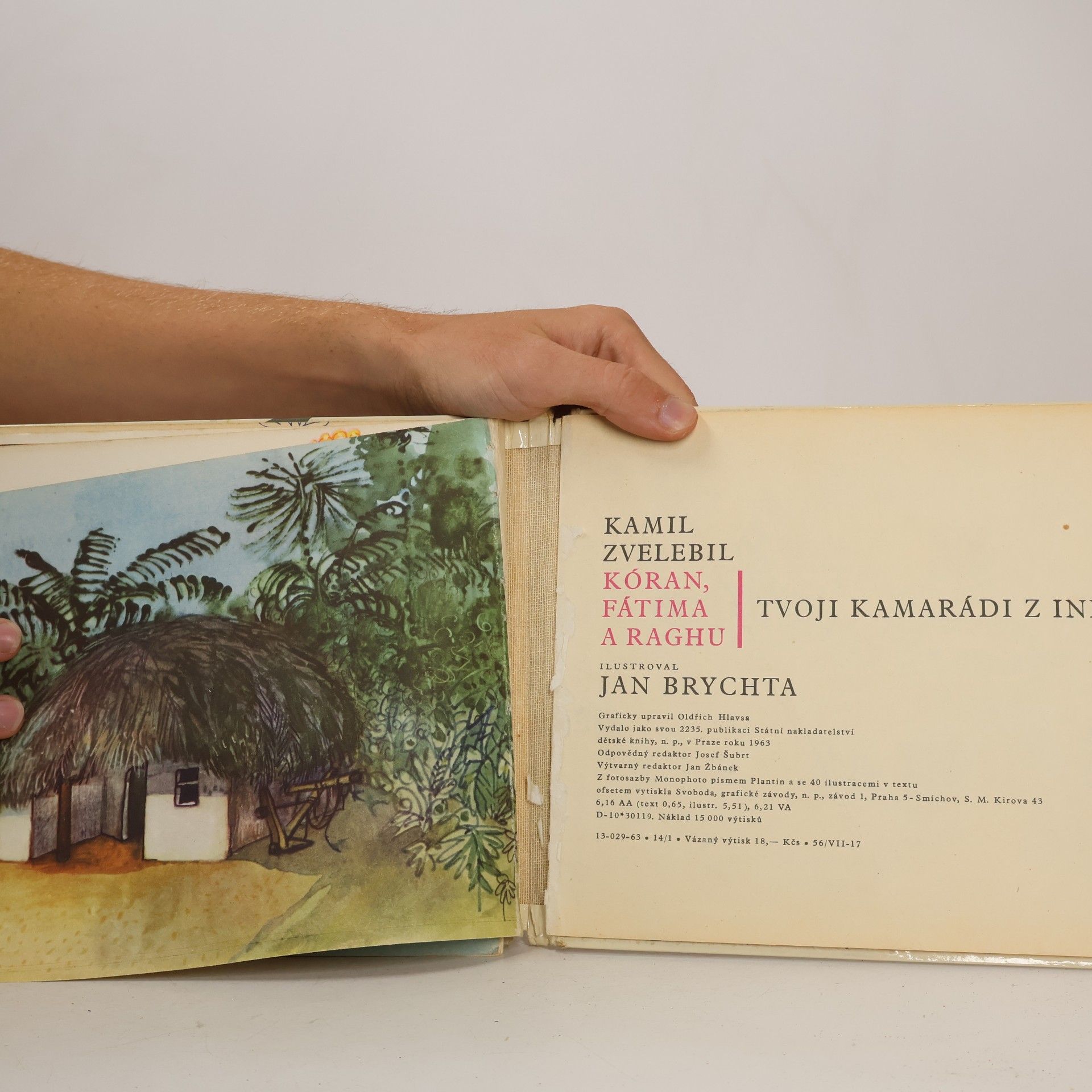 Kamil Veith Zvelebil Kóran, Fátima a Raghu, tvoji kamarádi z Indie