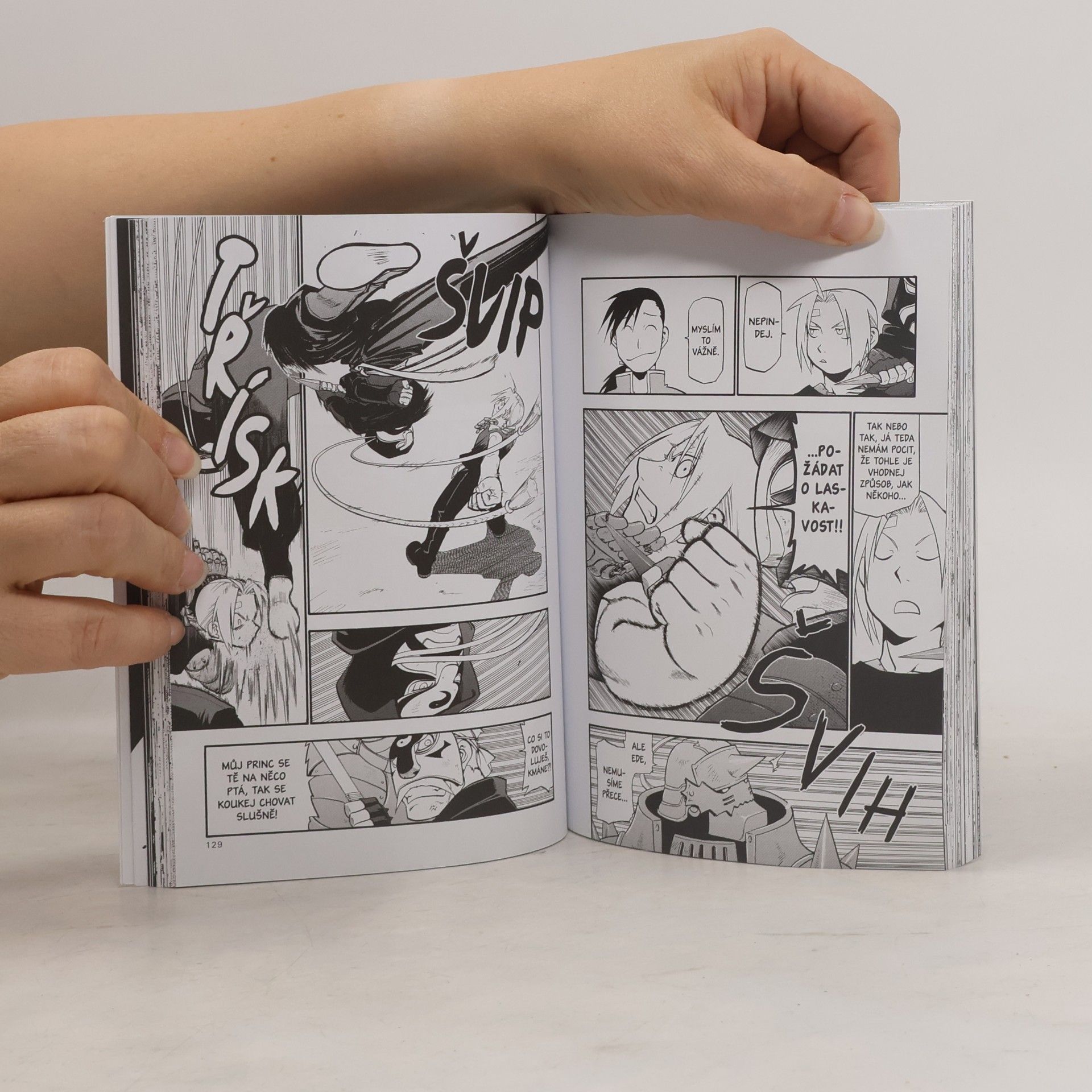 Hiromu Arakawa Ocelový alchymista 8