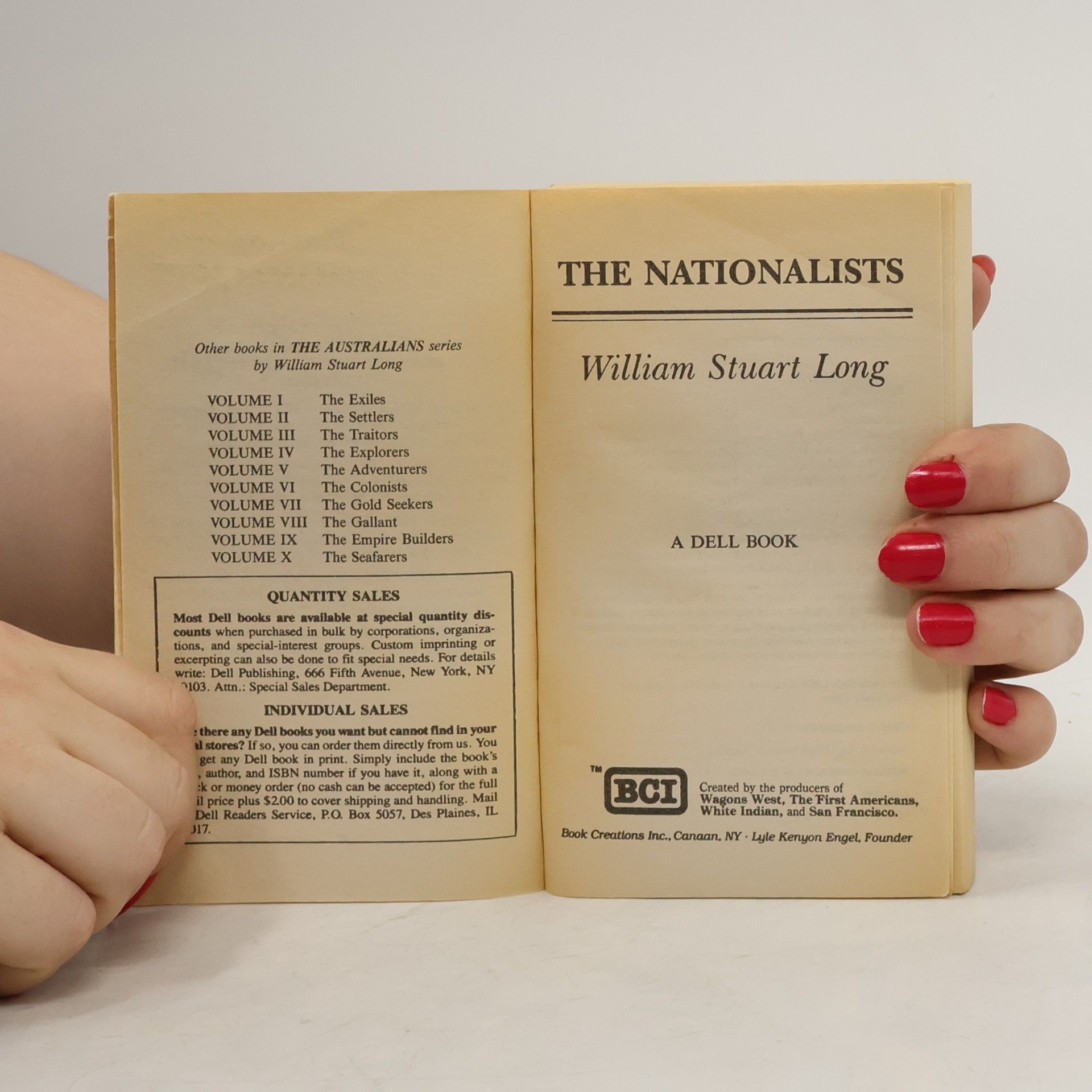 Vivian Stuart Long The Nationalists. The Australians