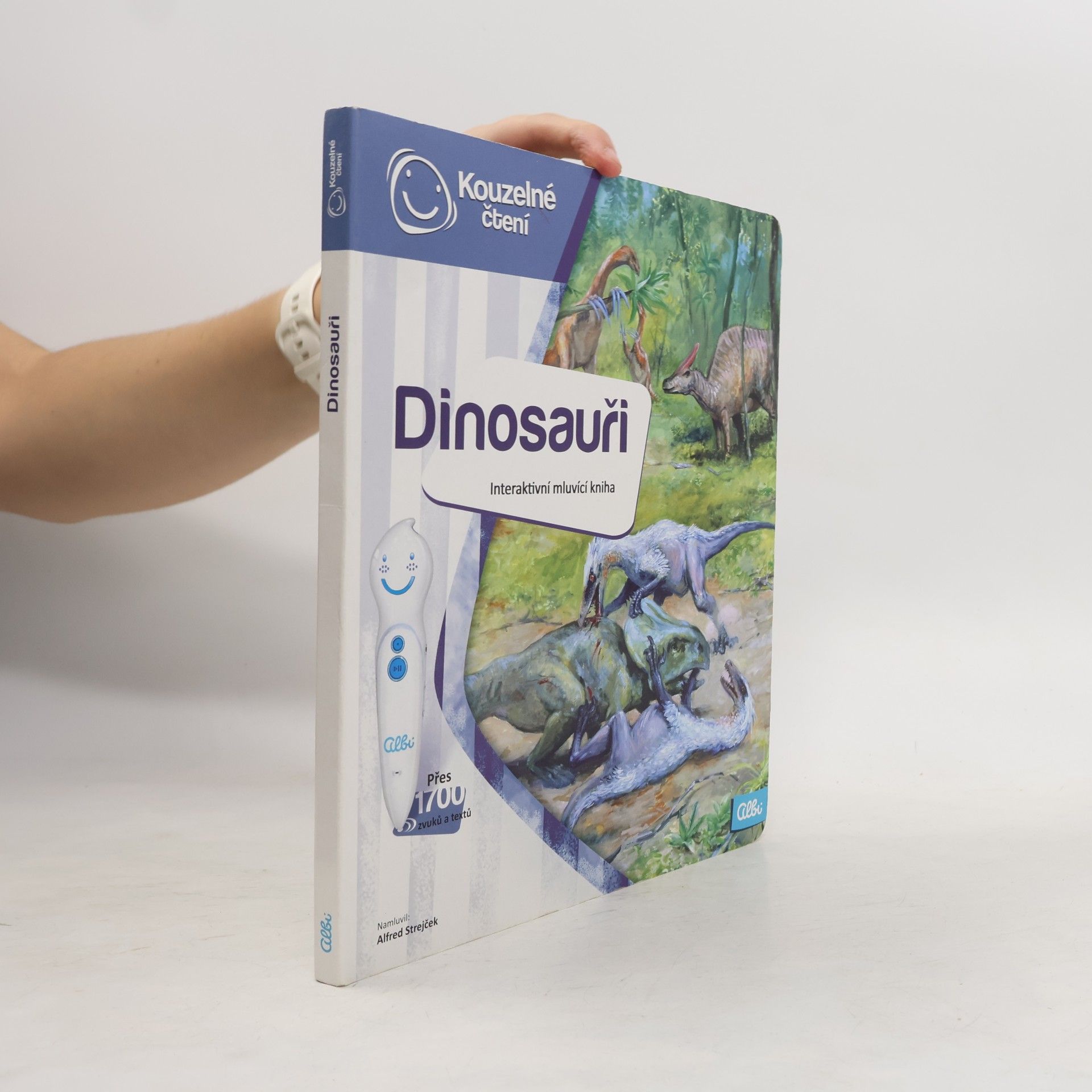 Jan Spěváček Dinosauři. Interaktivní mluvící kniha