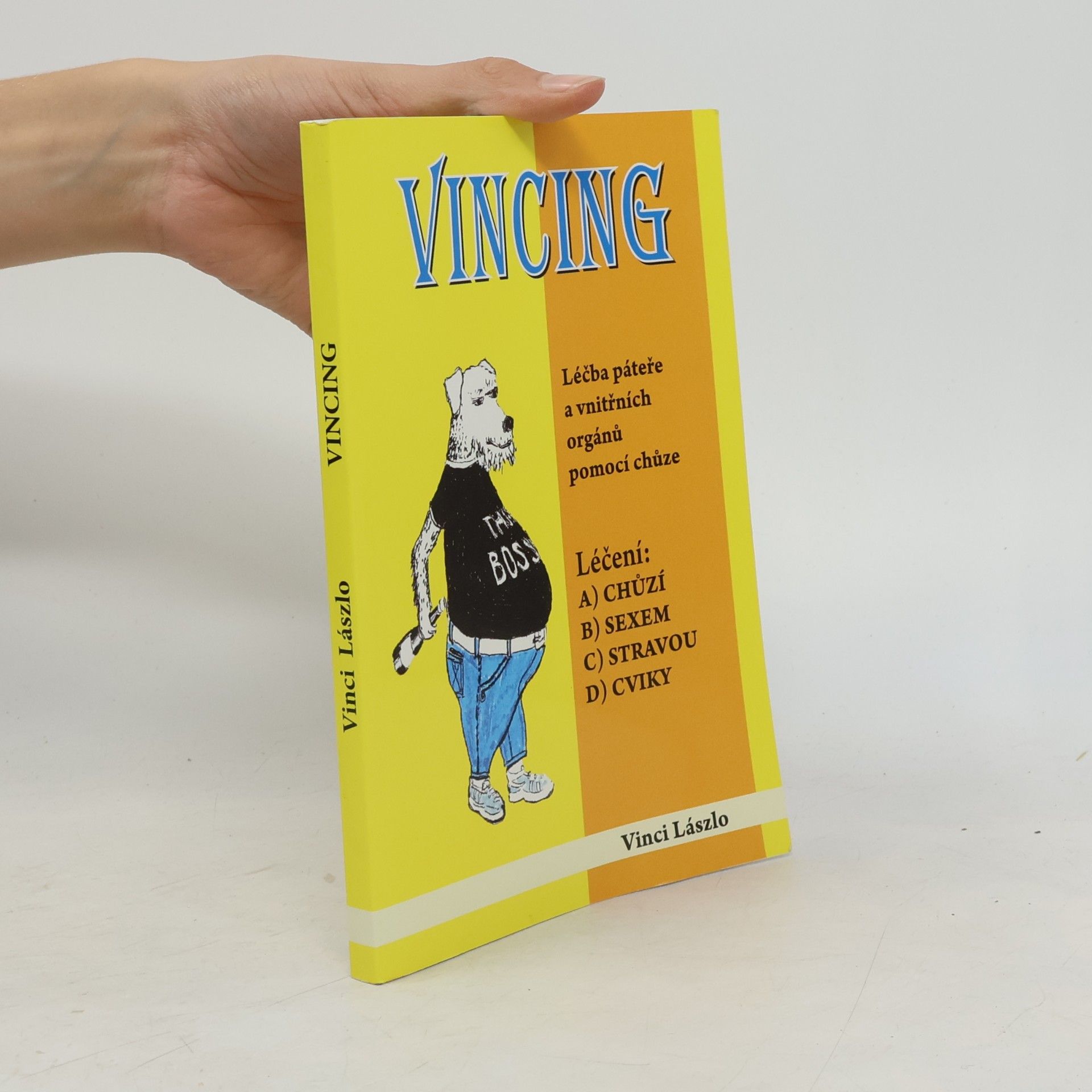 Vincenc László Vincing. Léčba páteře a vnitřních orgánů pomocí chůze