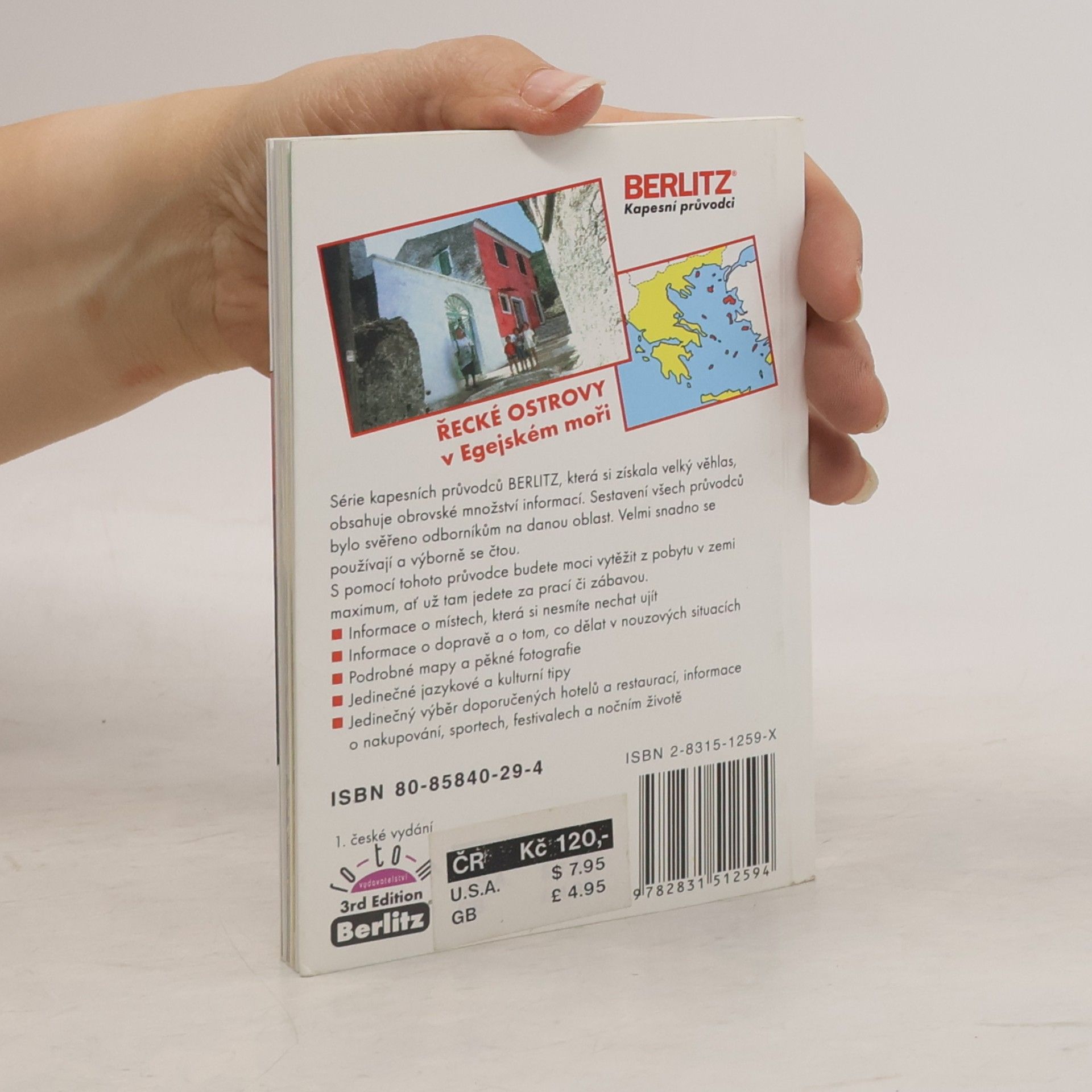 Autorenkollektiv Řecké ostrovy v Egejském moři
