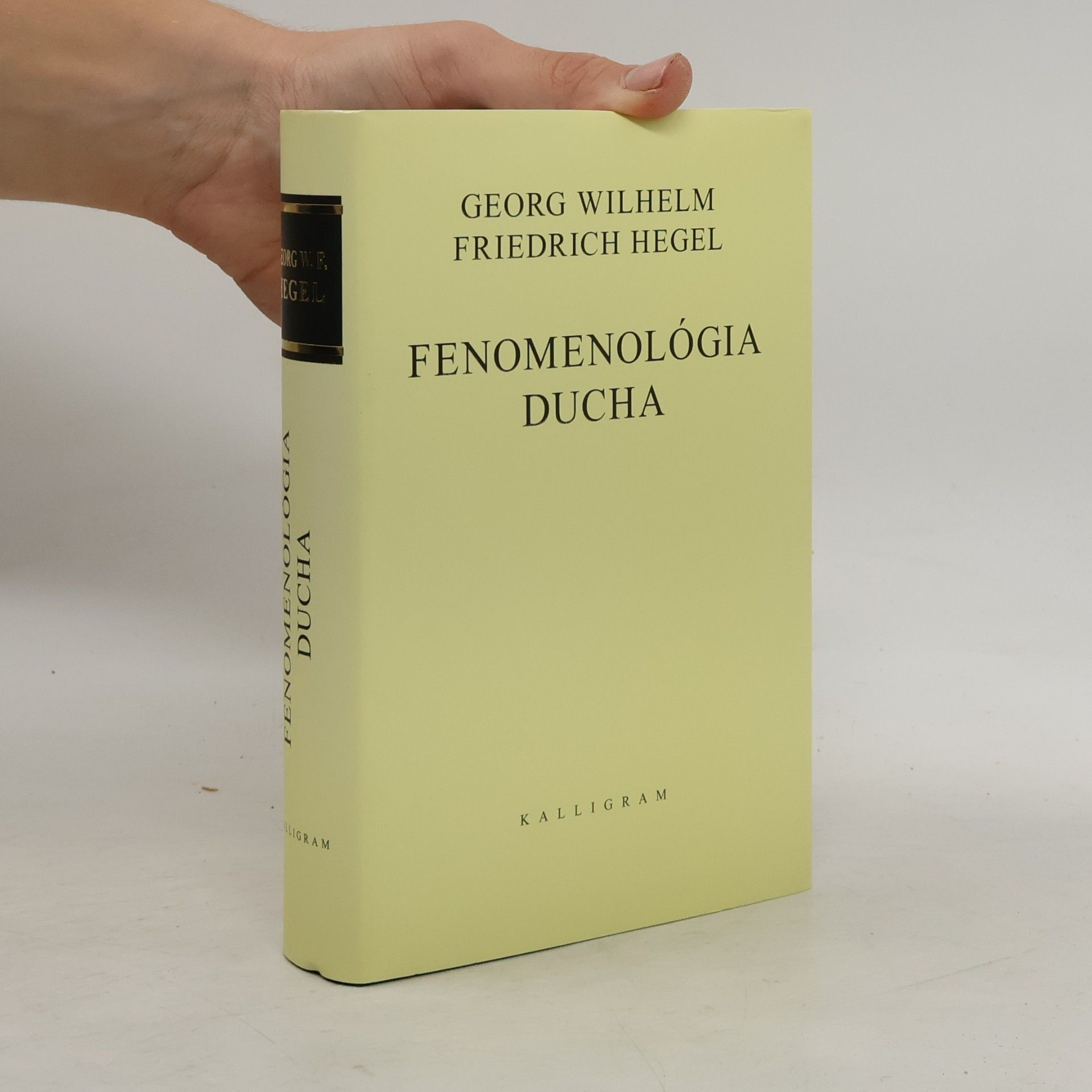Georg Wilhelm Friedrich Hegel Fenomenológia ducha