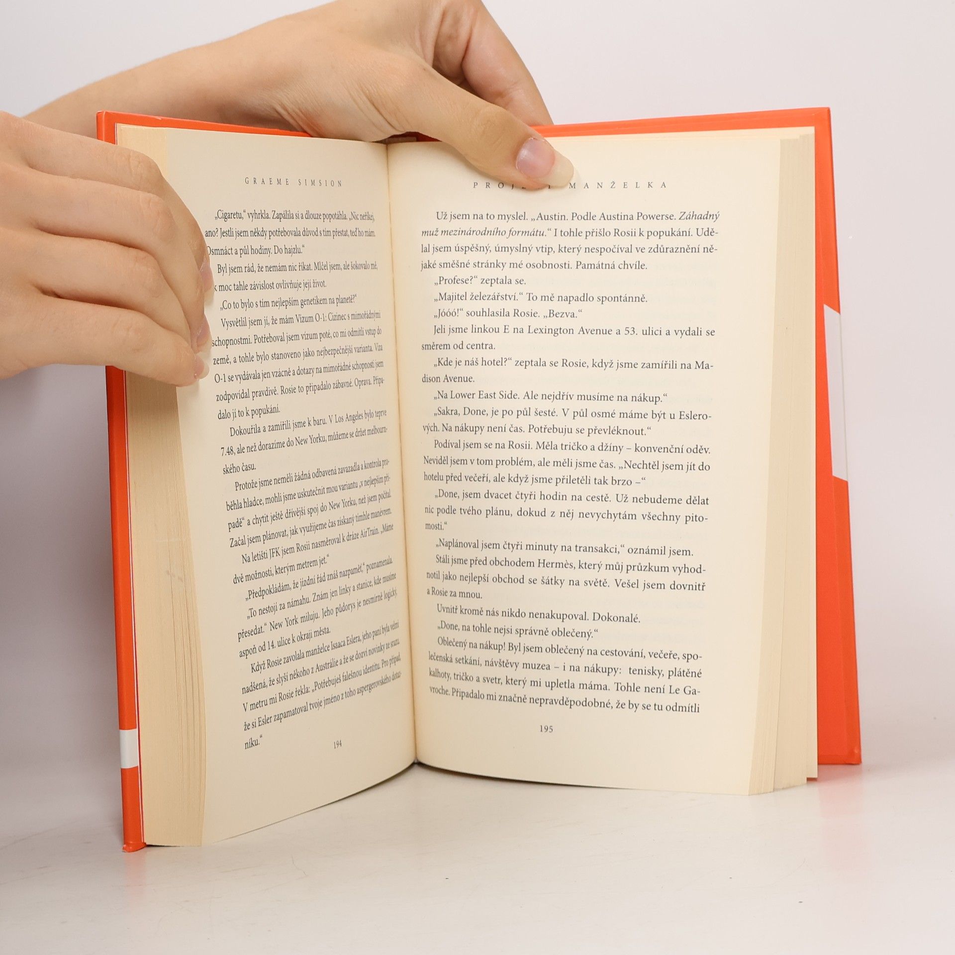 Graeme Simsion Projekt manželka