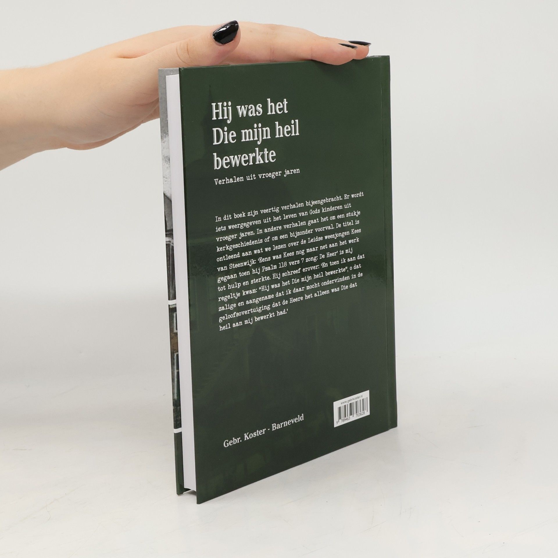 A. Bel Hij was het Die mijn heil bewerkte